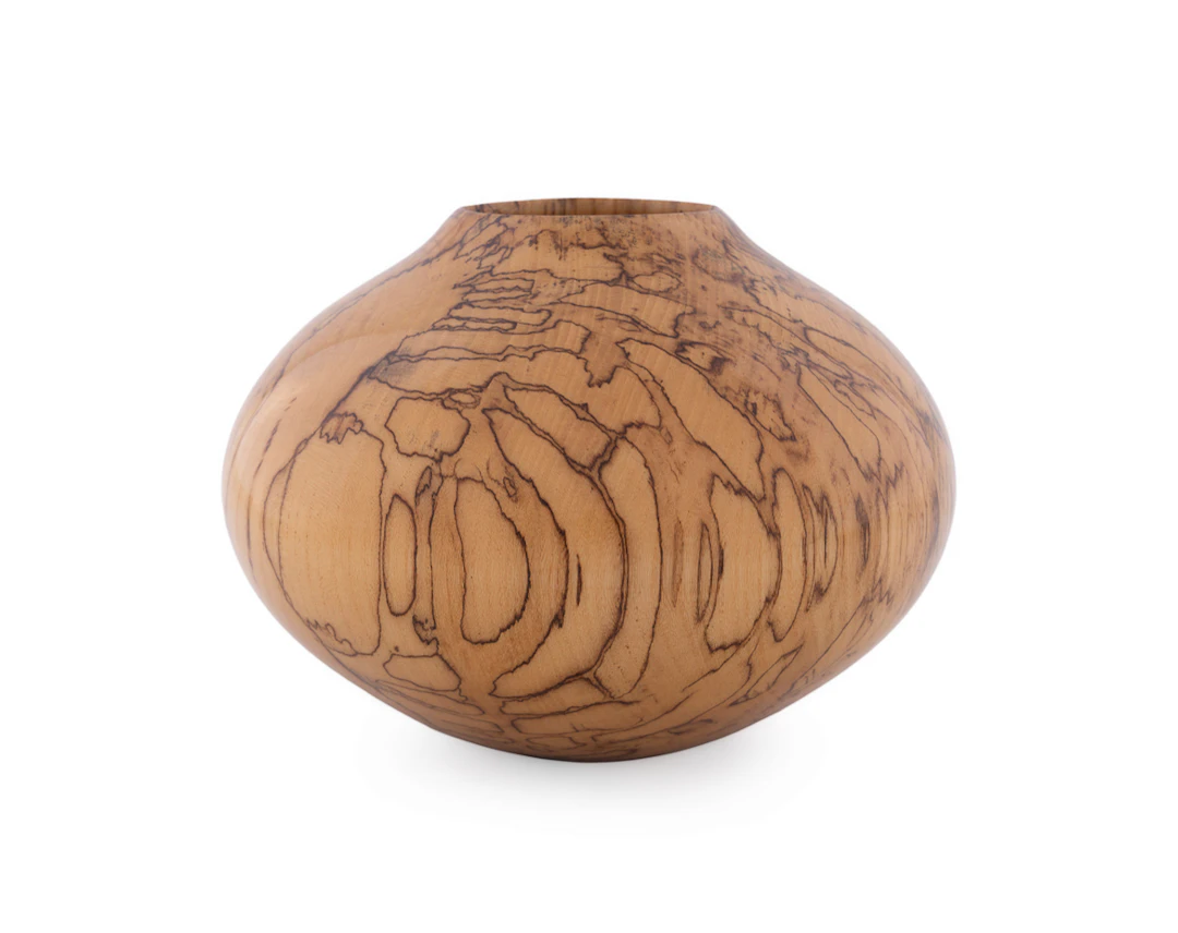 Philip Moulthrop, Turned Spalted Hackberry Bowl