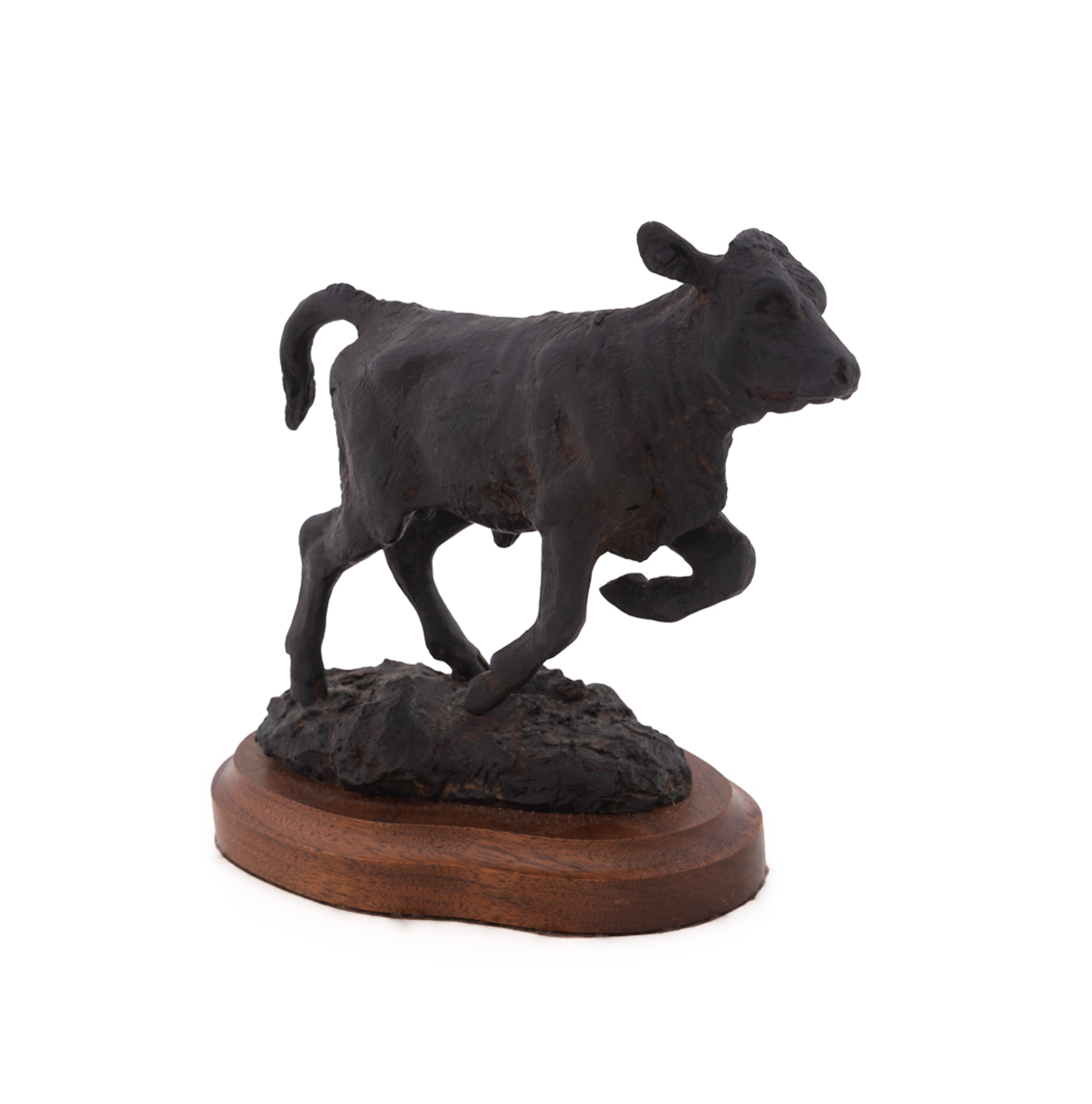 Cynthia Rigden, Running Calf, Bronze, 1/15