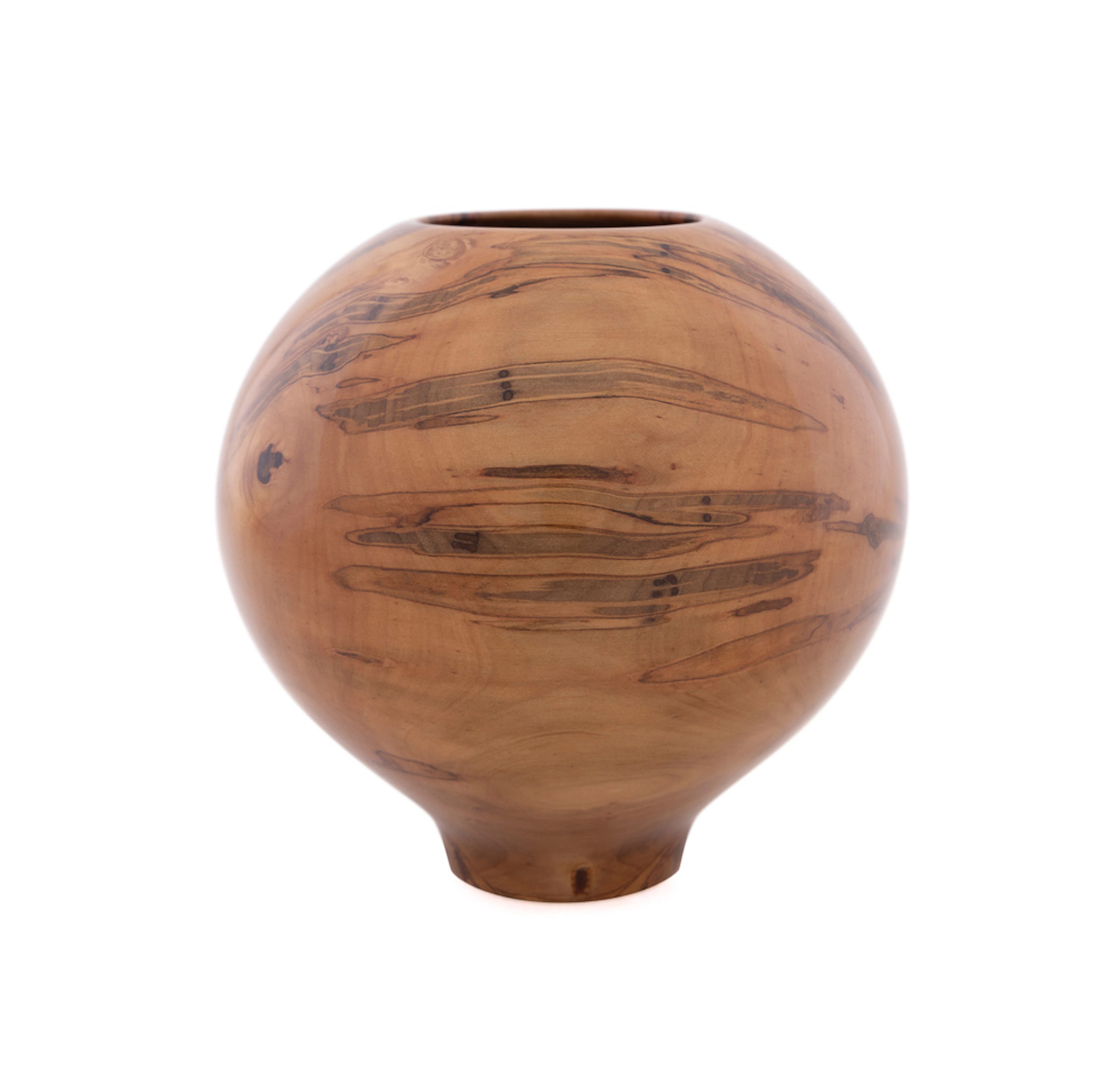 Philip Moulthrop, Turned Red "Leopard" Maple Bowl