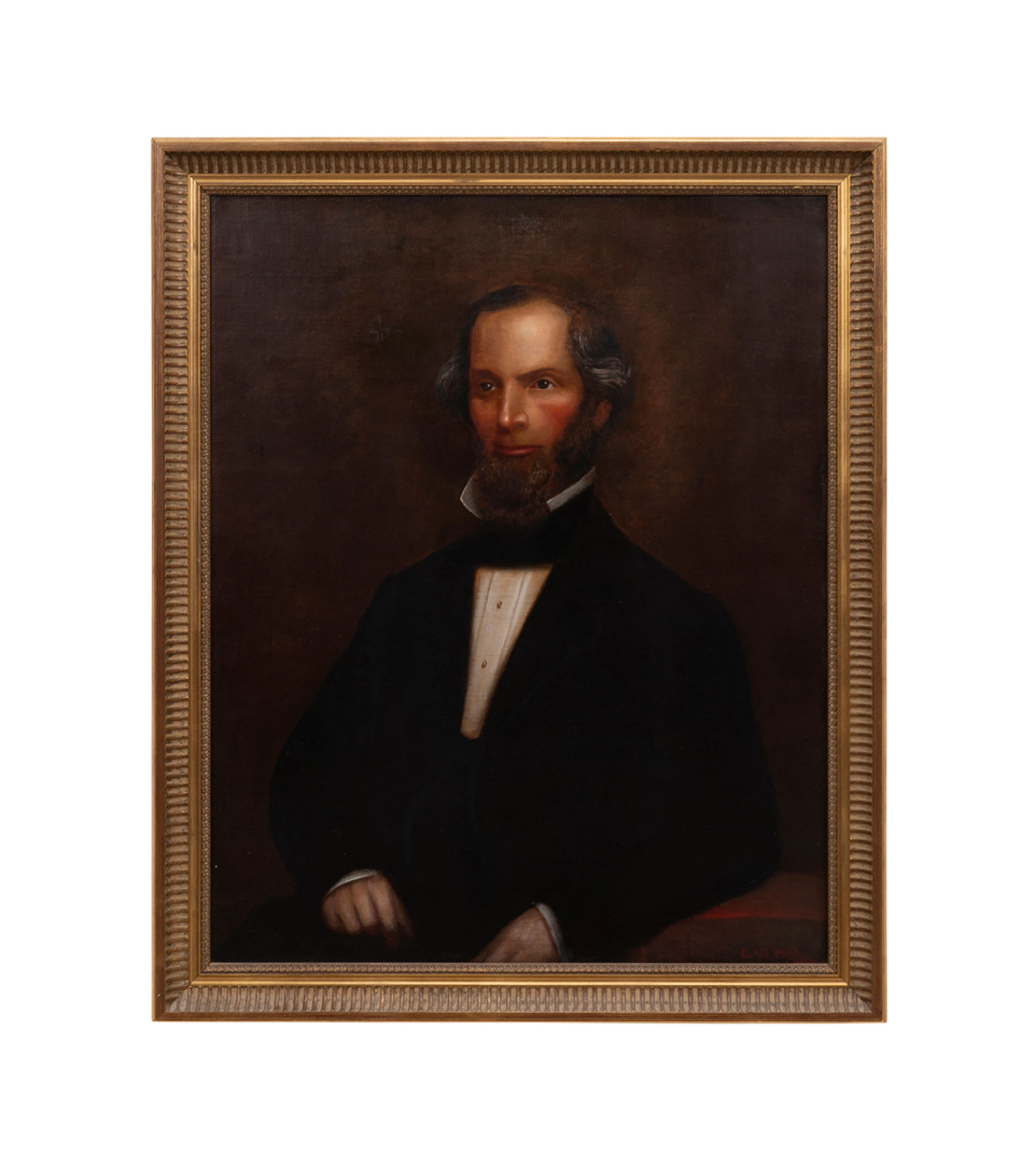 "Portrait of Jefferson Davis", 1862, O/C