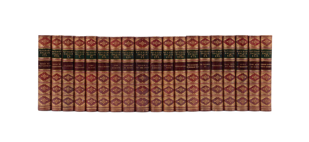 Sir Walter Scott, The Waverley Novels, 19 Vols