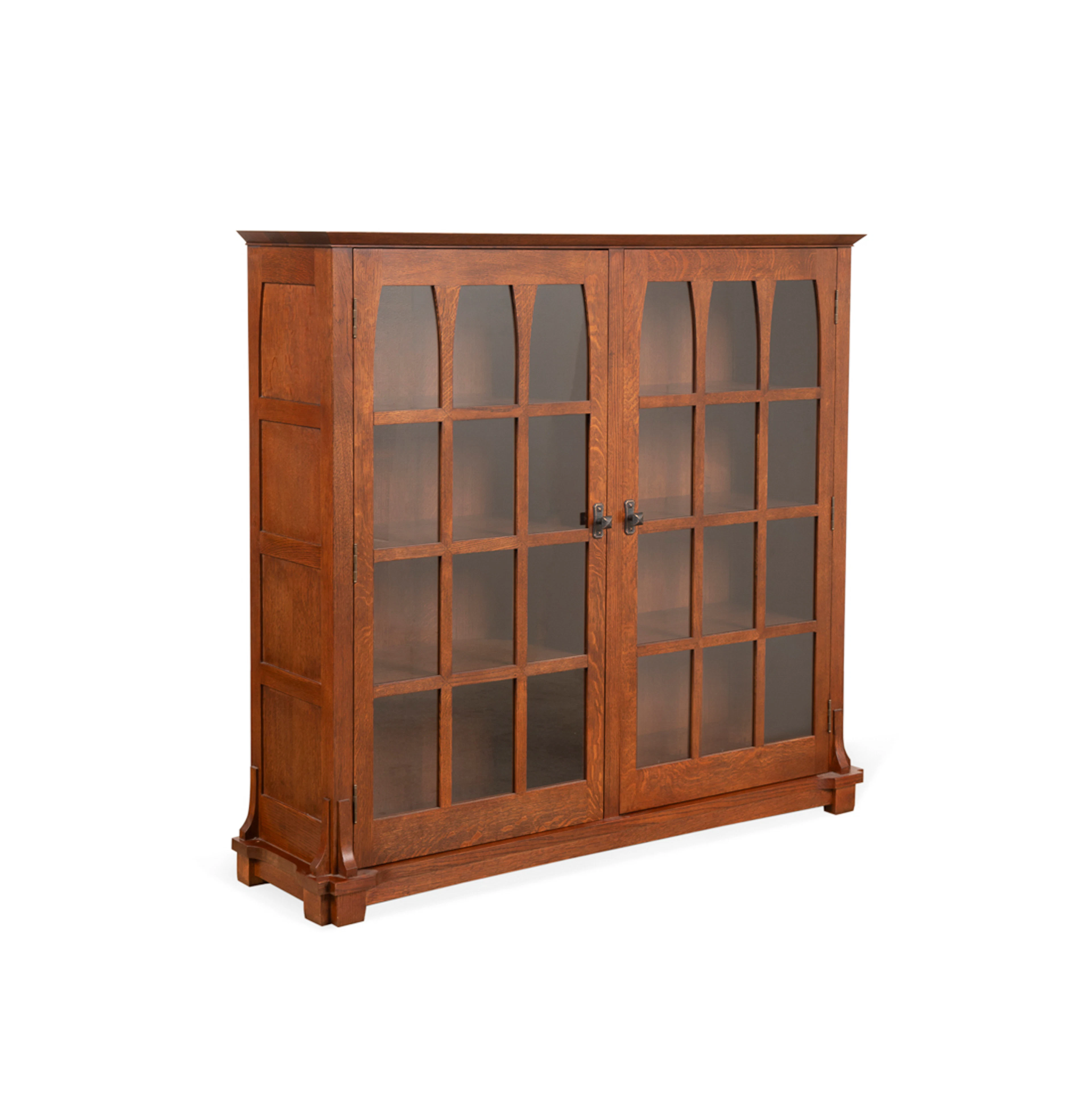 Stickley Double Glass Door Bookcase, Contemporary