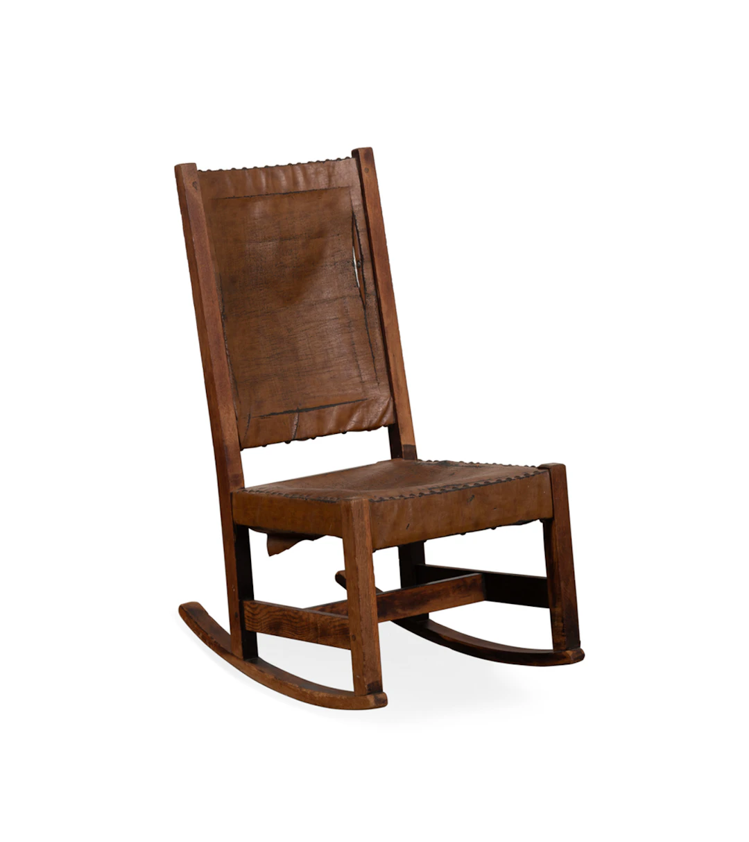 L. & J.G. Stickley Sewing Rocking Chair, 1906-12