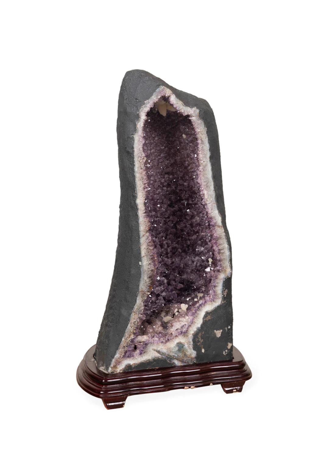 Large Cathedral Form Amethyst Geode Specimen