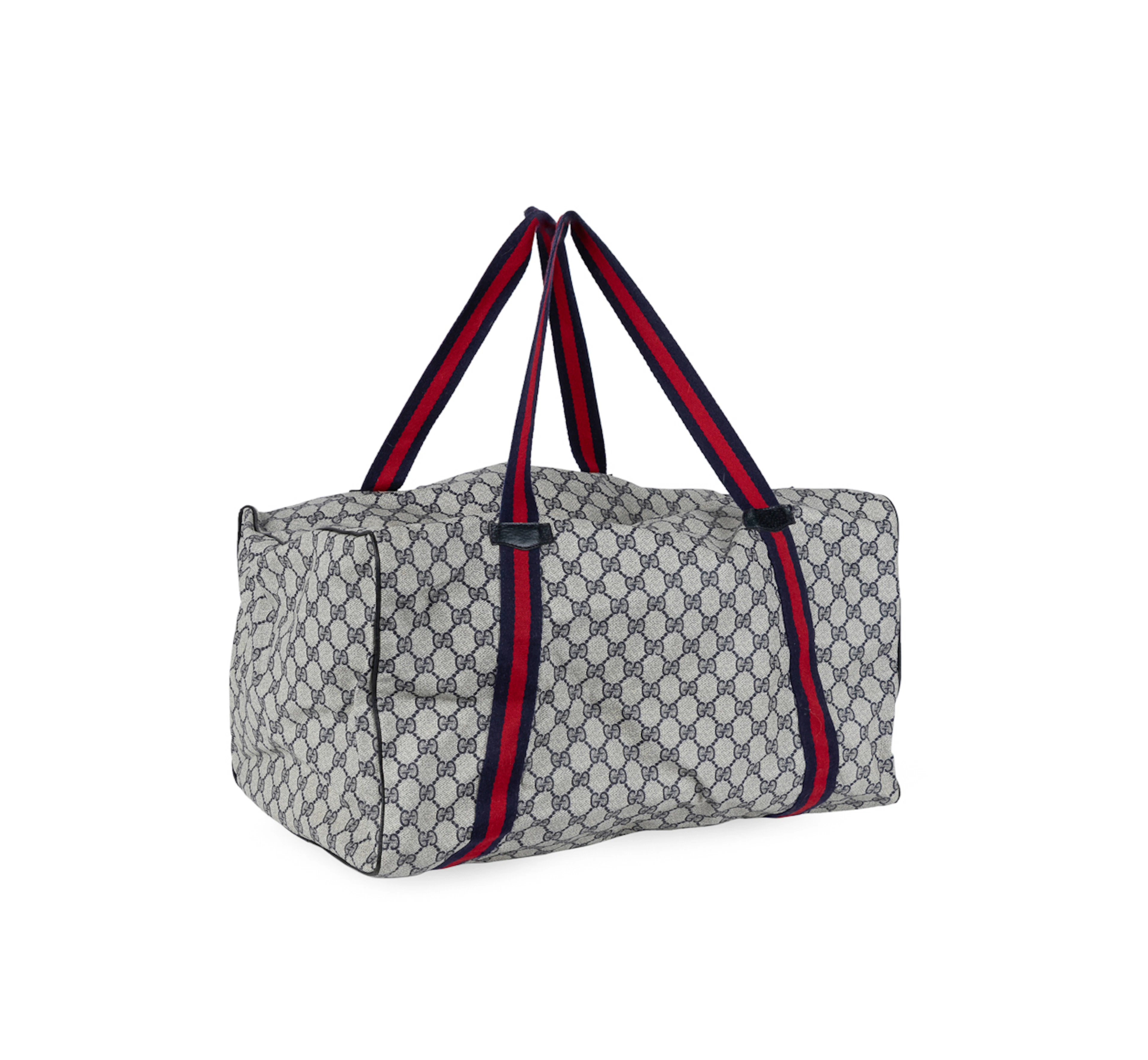 Vintage Gucci GG Monogram Canvas Duffle Bag