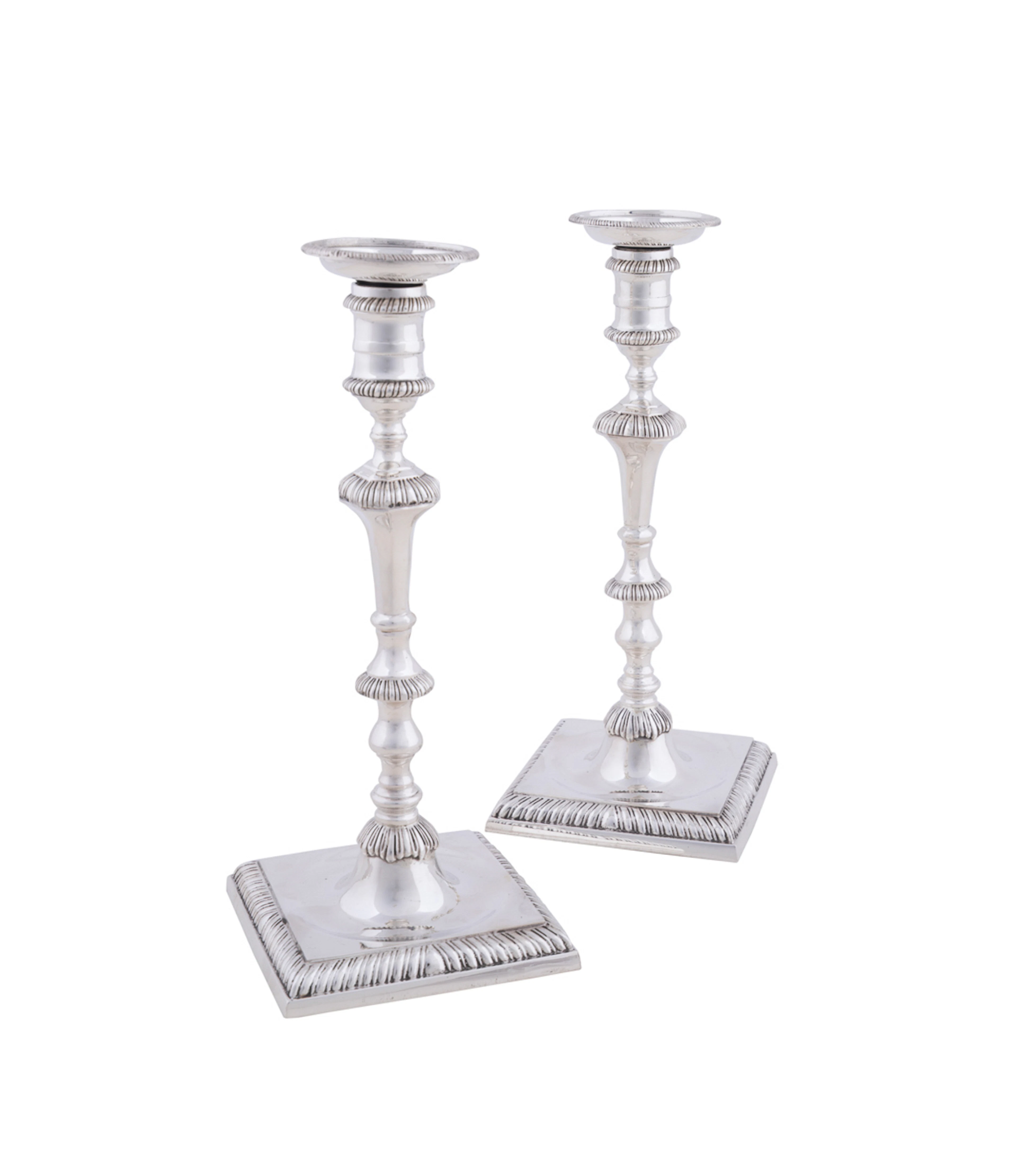 Tiffany & Co., Pair of Sterling Candlesticks