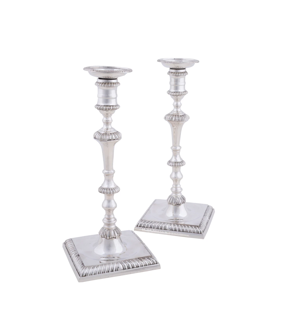 Tiffany & Co., Pair of Sterling Candlesticks