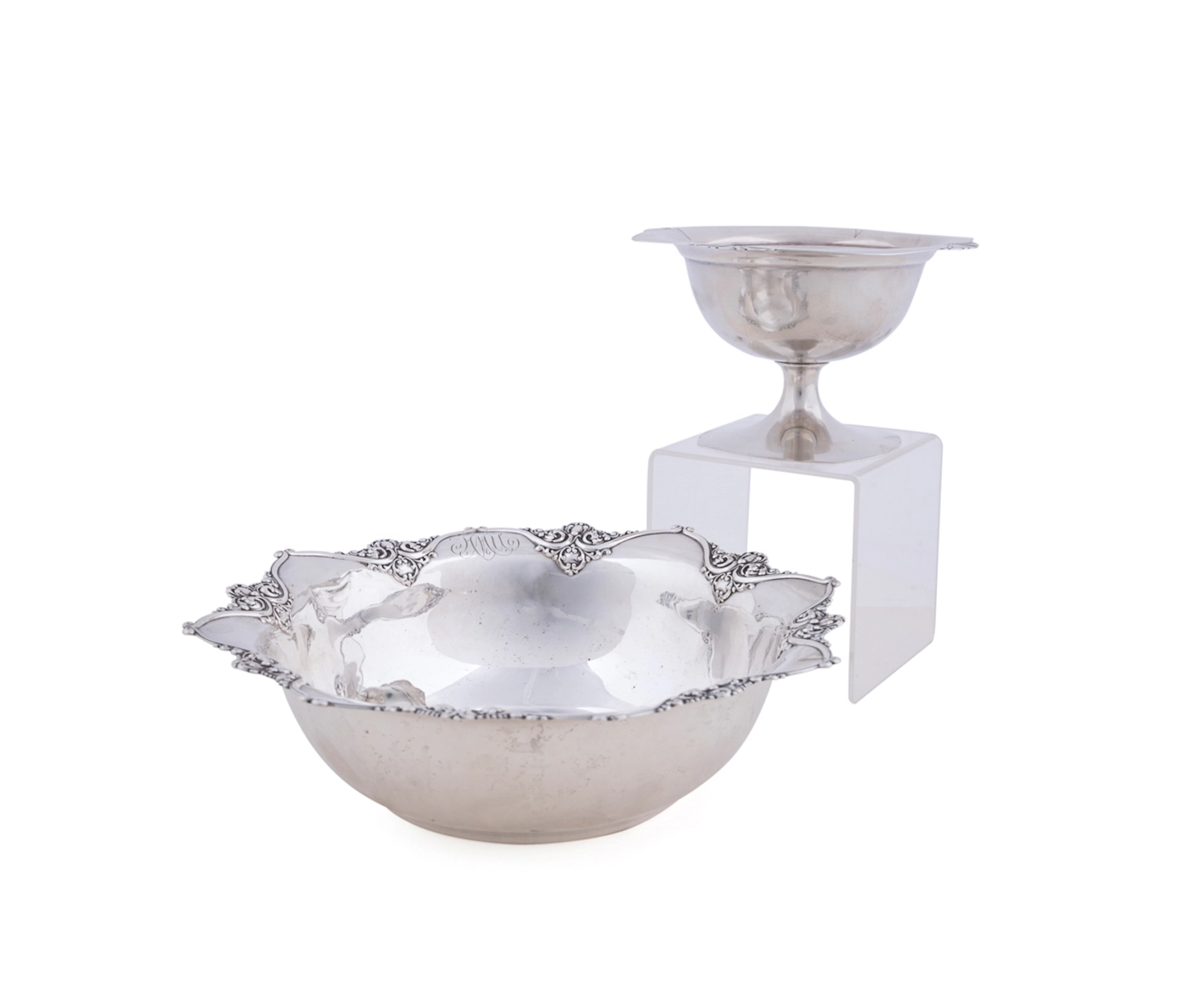 Two Pieces of American Sterling Silver Holloware