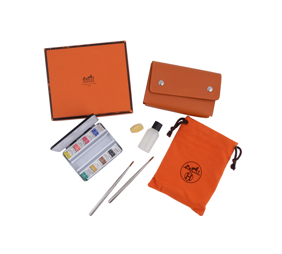 Hermes Watercolor Kit with Case