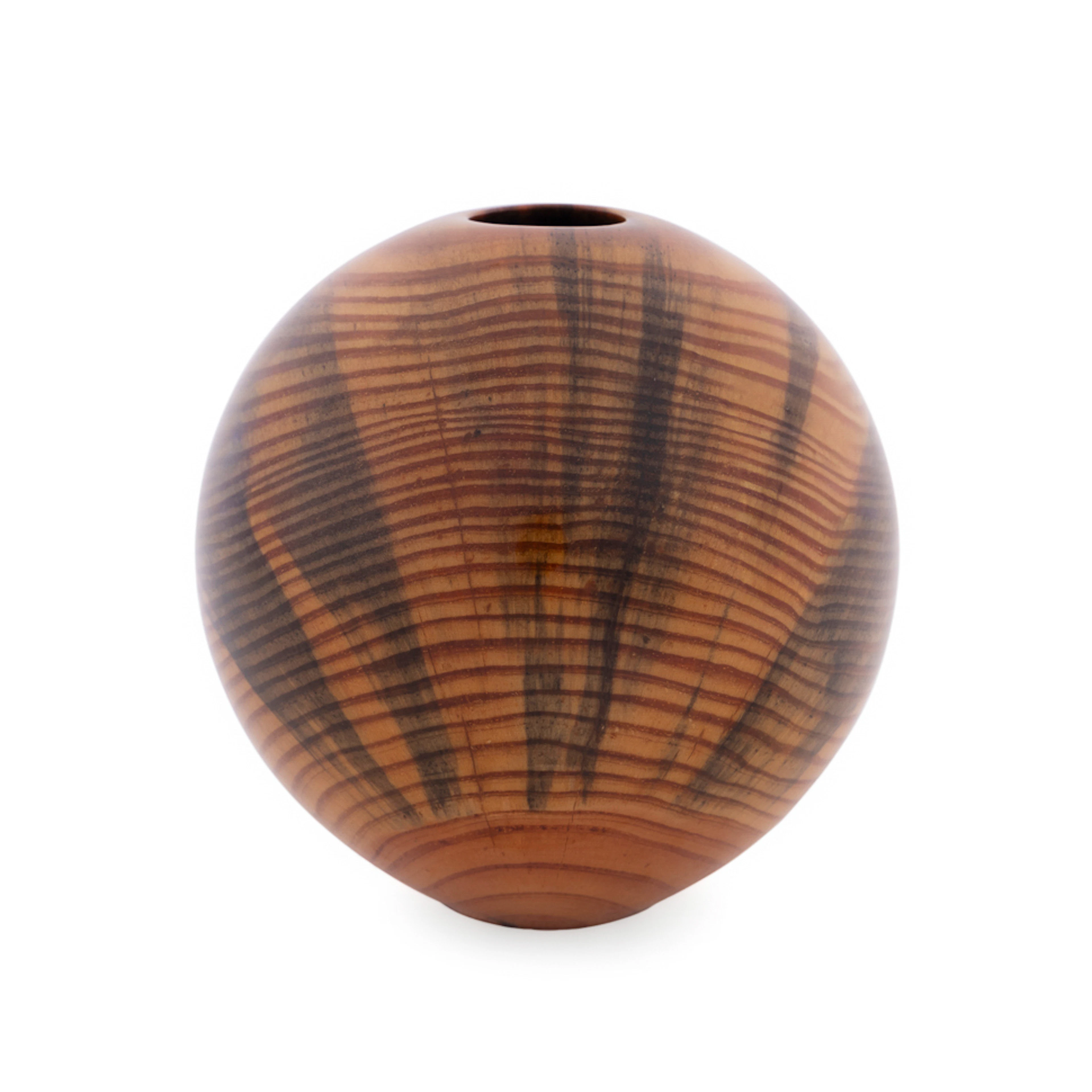Philip Moulthrop, Turned Streaked Pine Globe