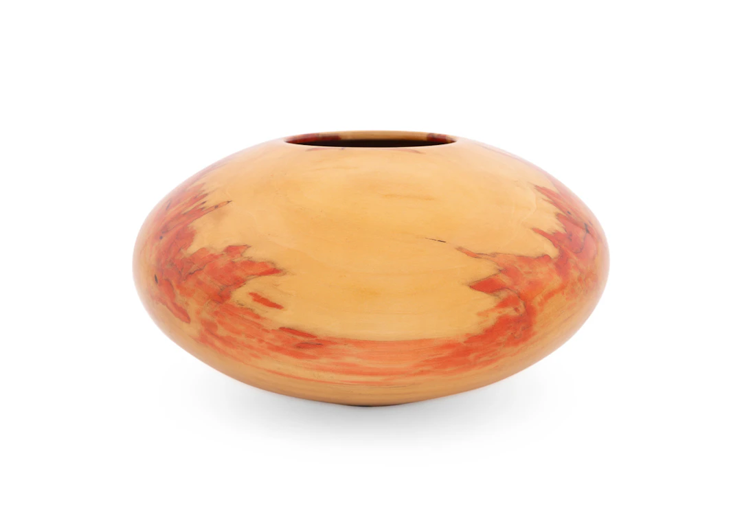 Matt Moulthrop, Turned Ash Leaf Maple Bowl