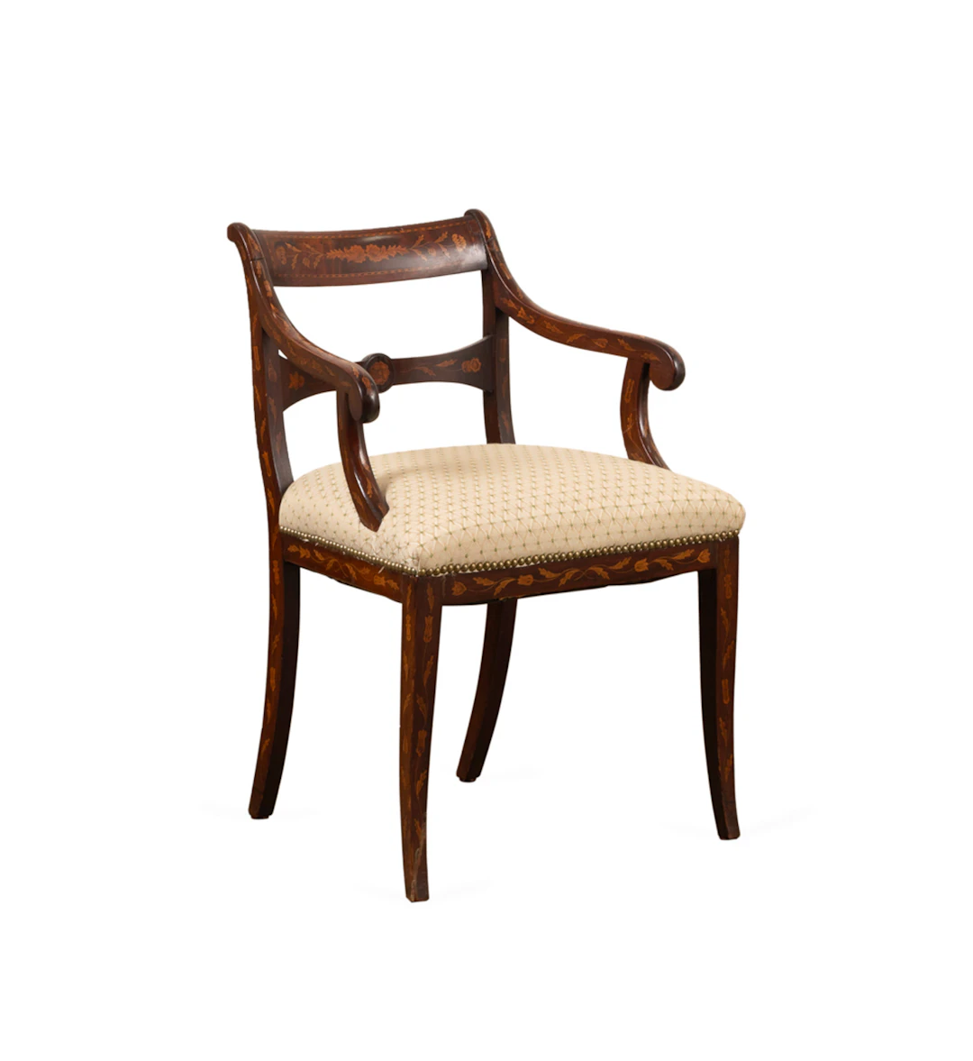 Regency Style Desk/Armchair, 20th C., Dutch