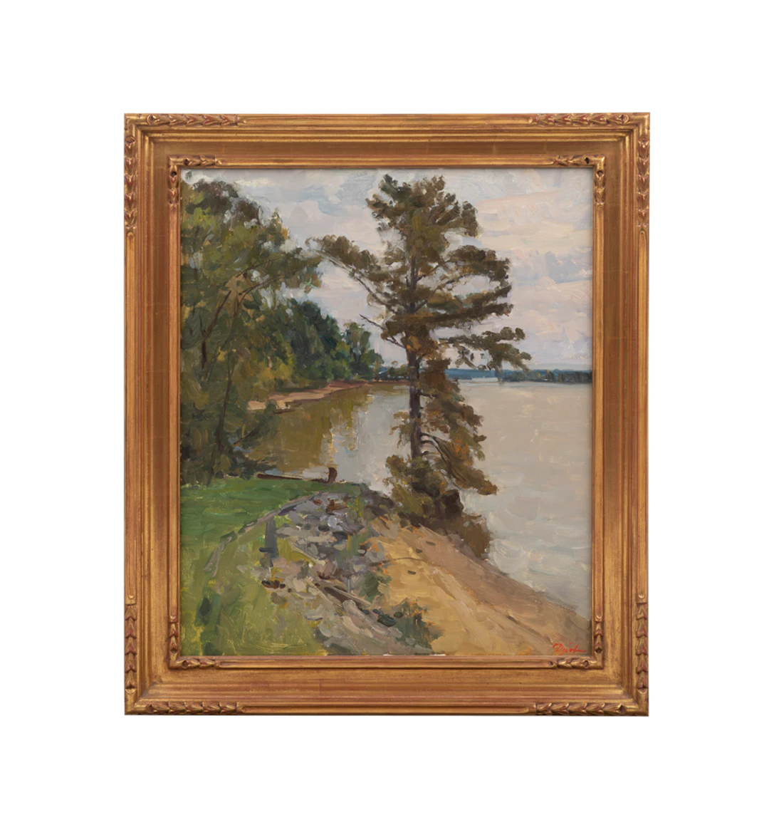 Nikolai Dubovik, "River Bank", 2006, O/C