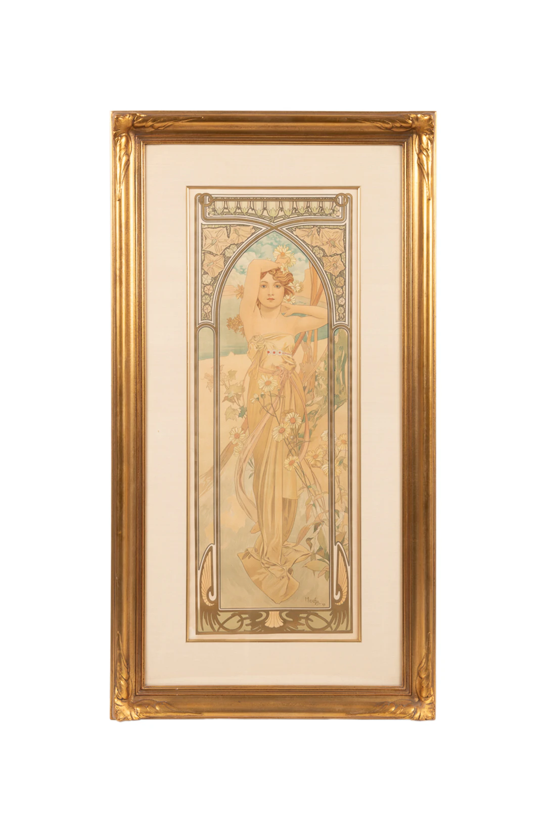 Alphonse Mucha, "Brightness of Day", 1899, Litho