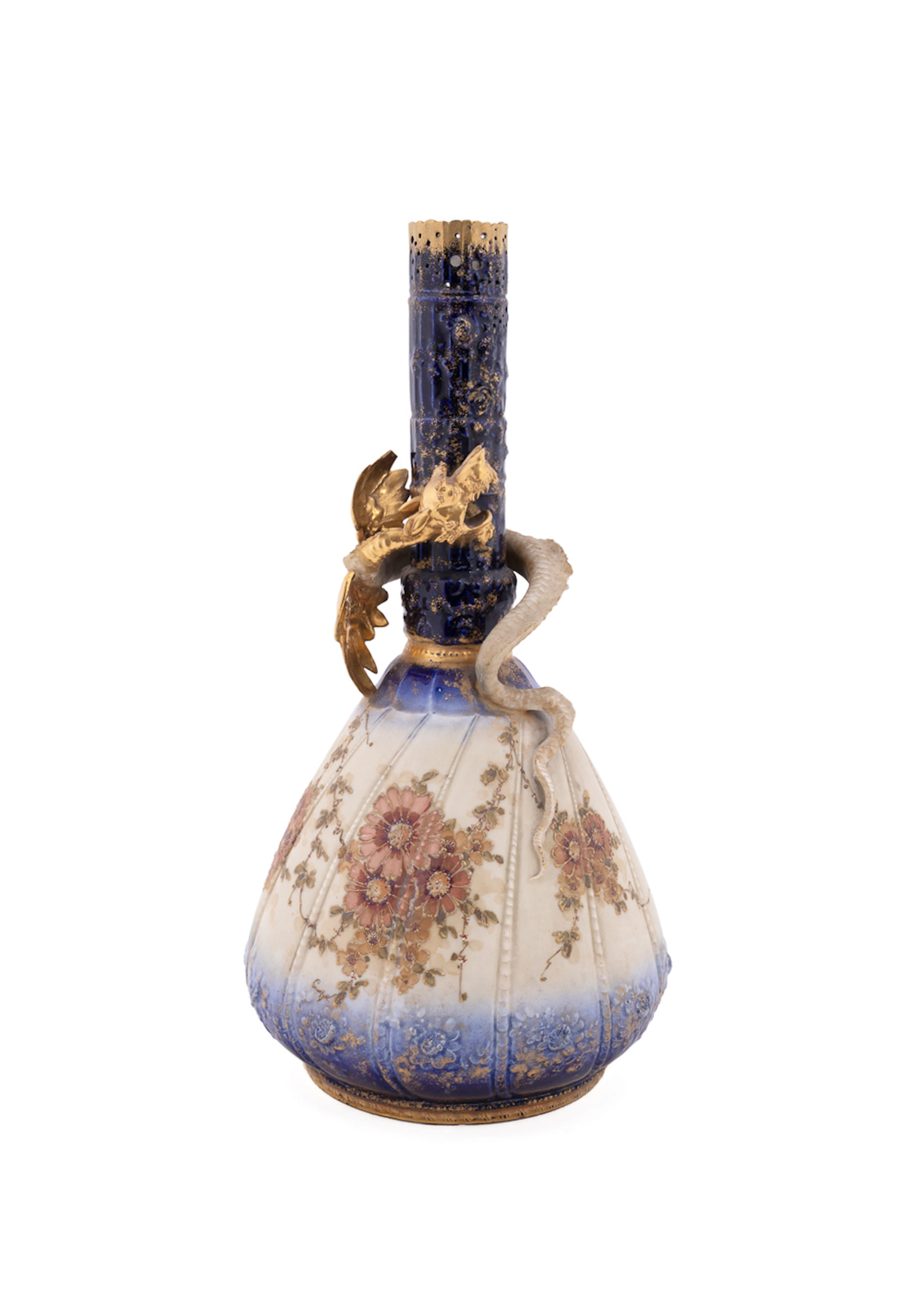 Riessner, Stellmacher & Kessel Dragon Vase