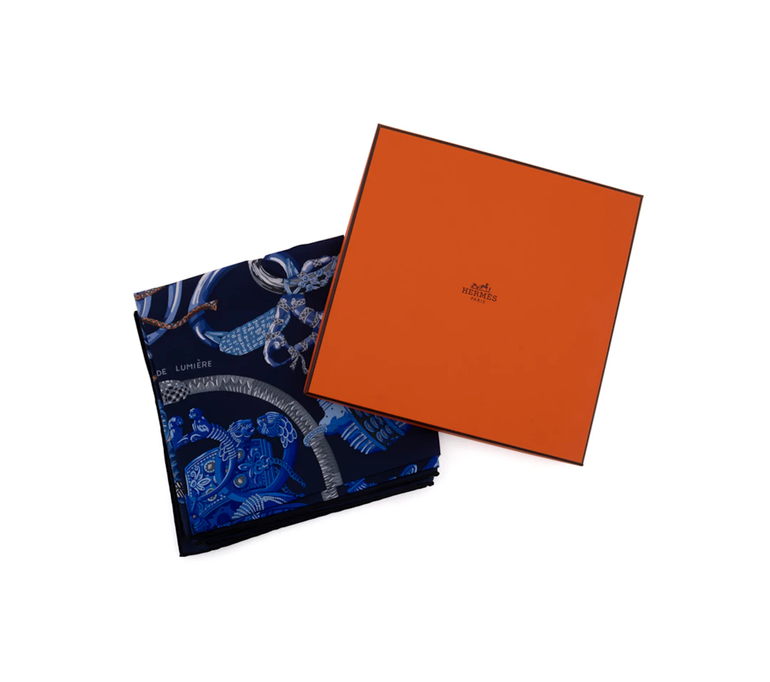 Hermes, "Bracelets de Lumiere" Silk Scarf