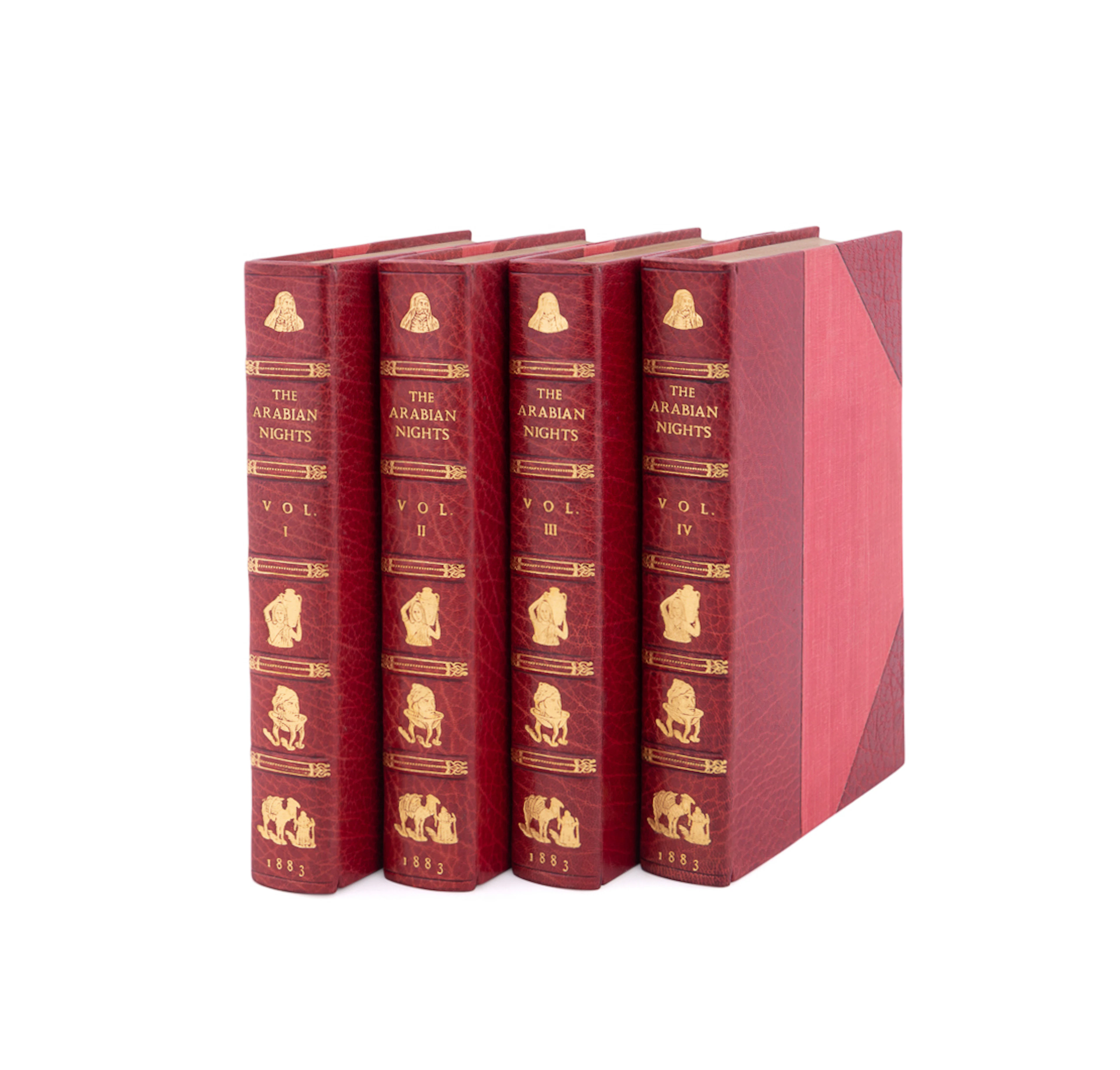 "The Arabian Nights Entertainments", 4 Vols, 1883