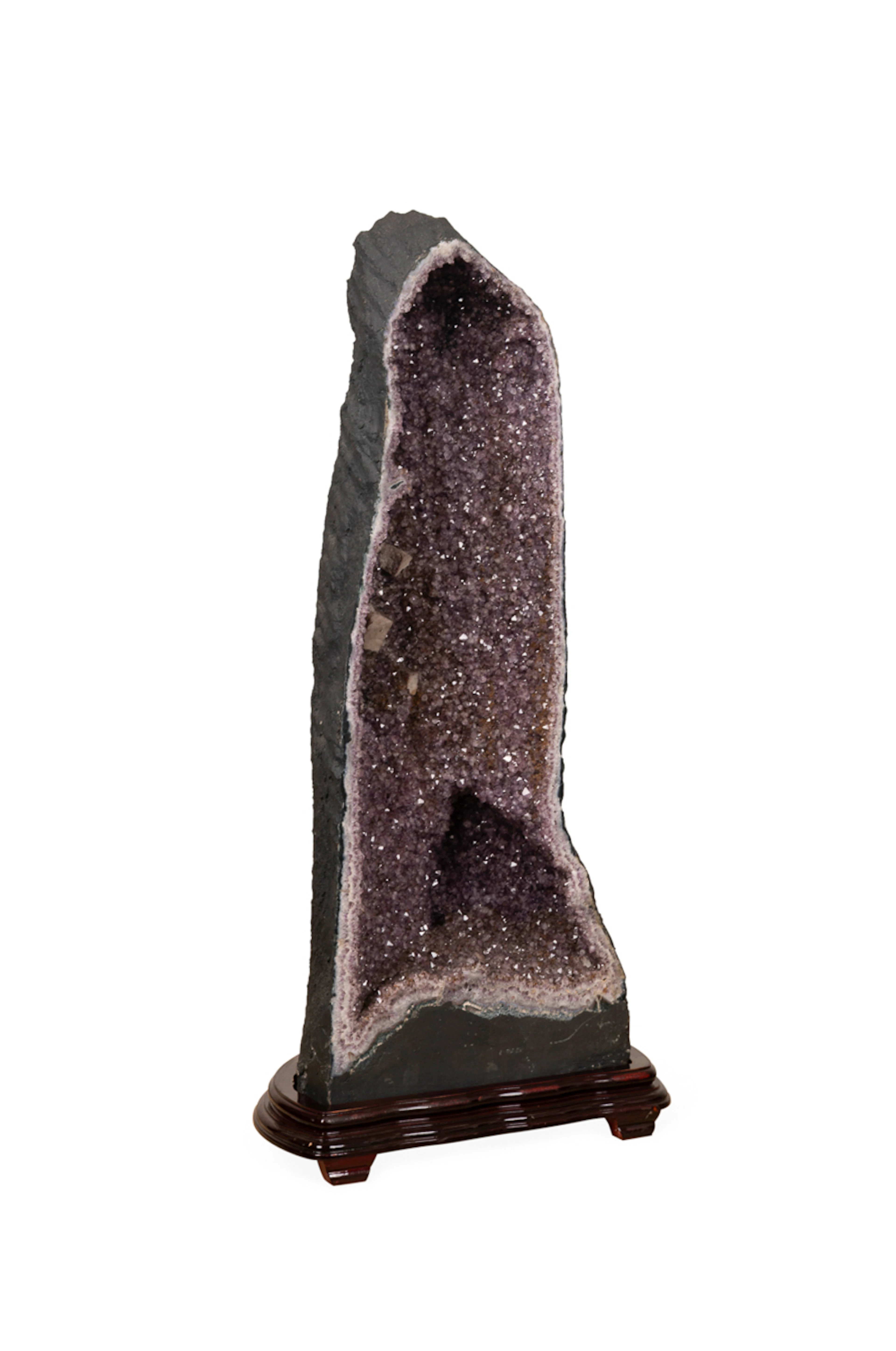 Large Cathedral Form Amethyst Geode Specimen