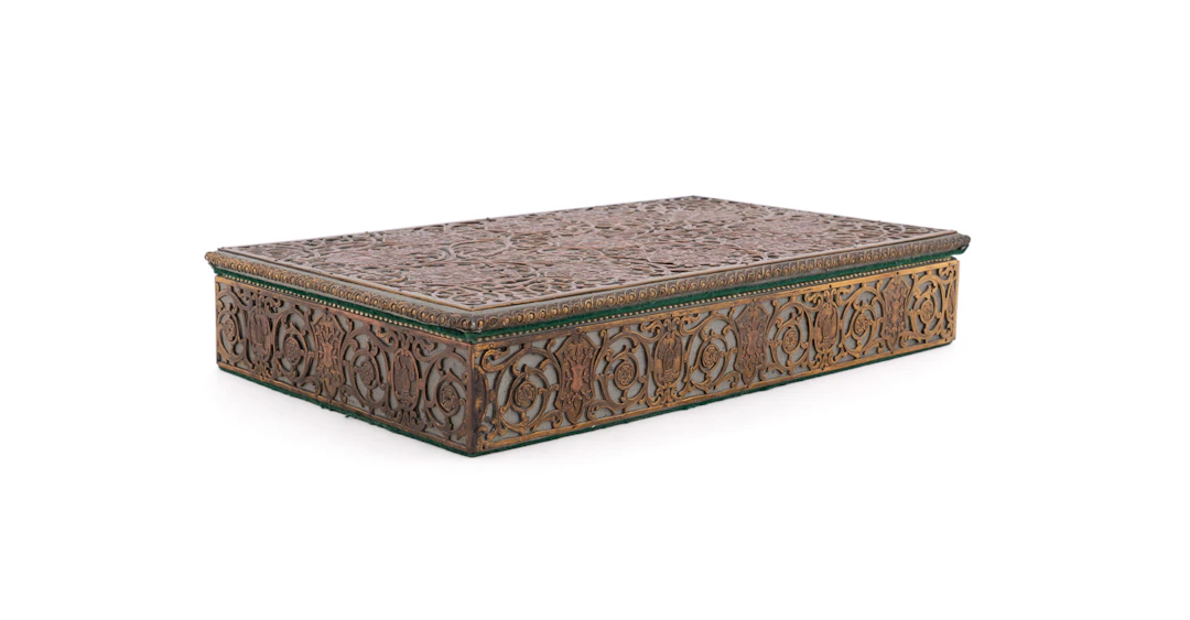 Oscar Bach (manner) Heraldic Desk Box