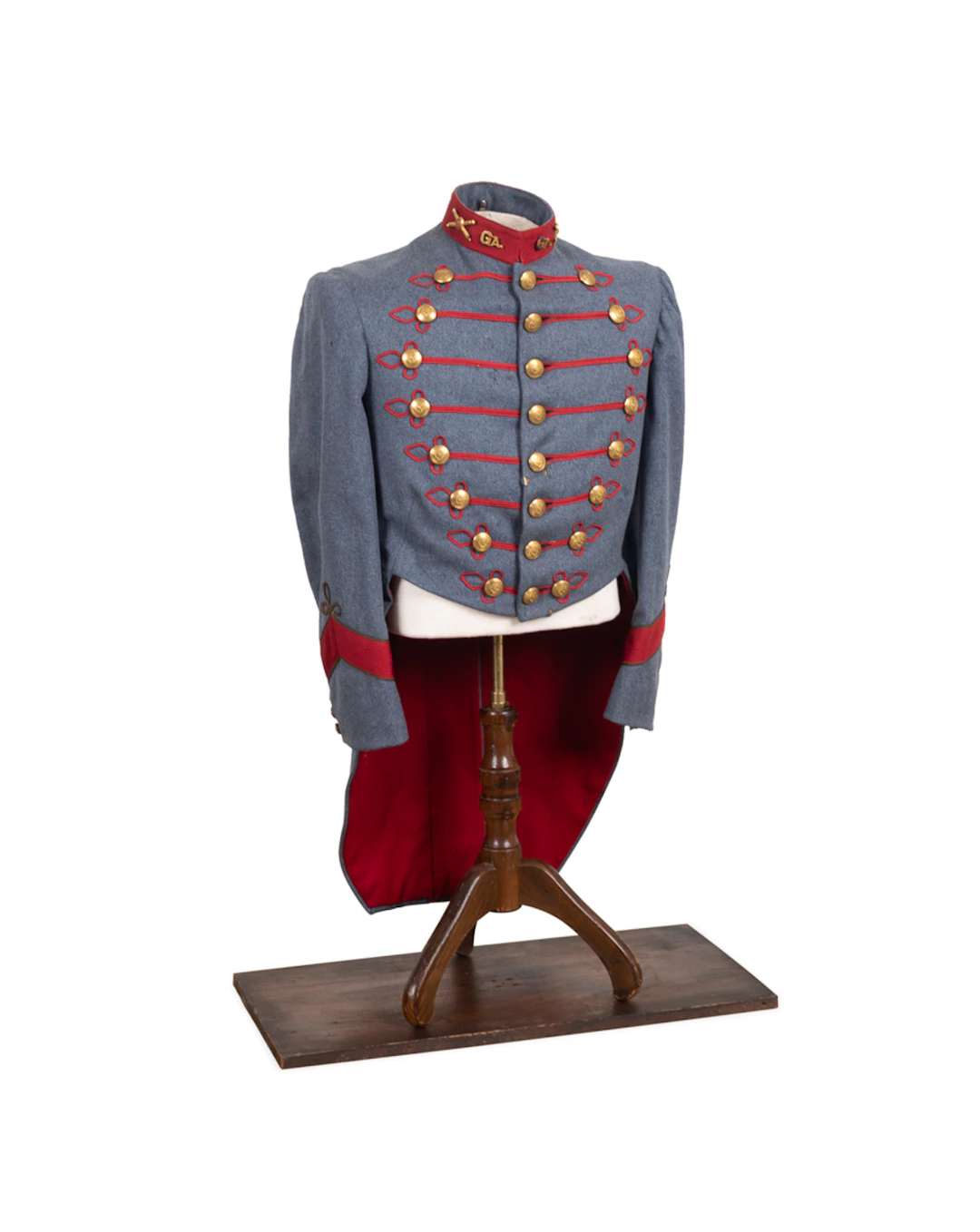 Georgia Military Academy Coatee in Case, 1912-21
