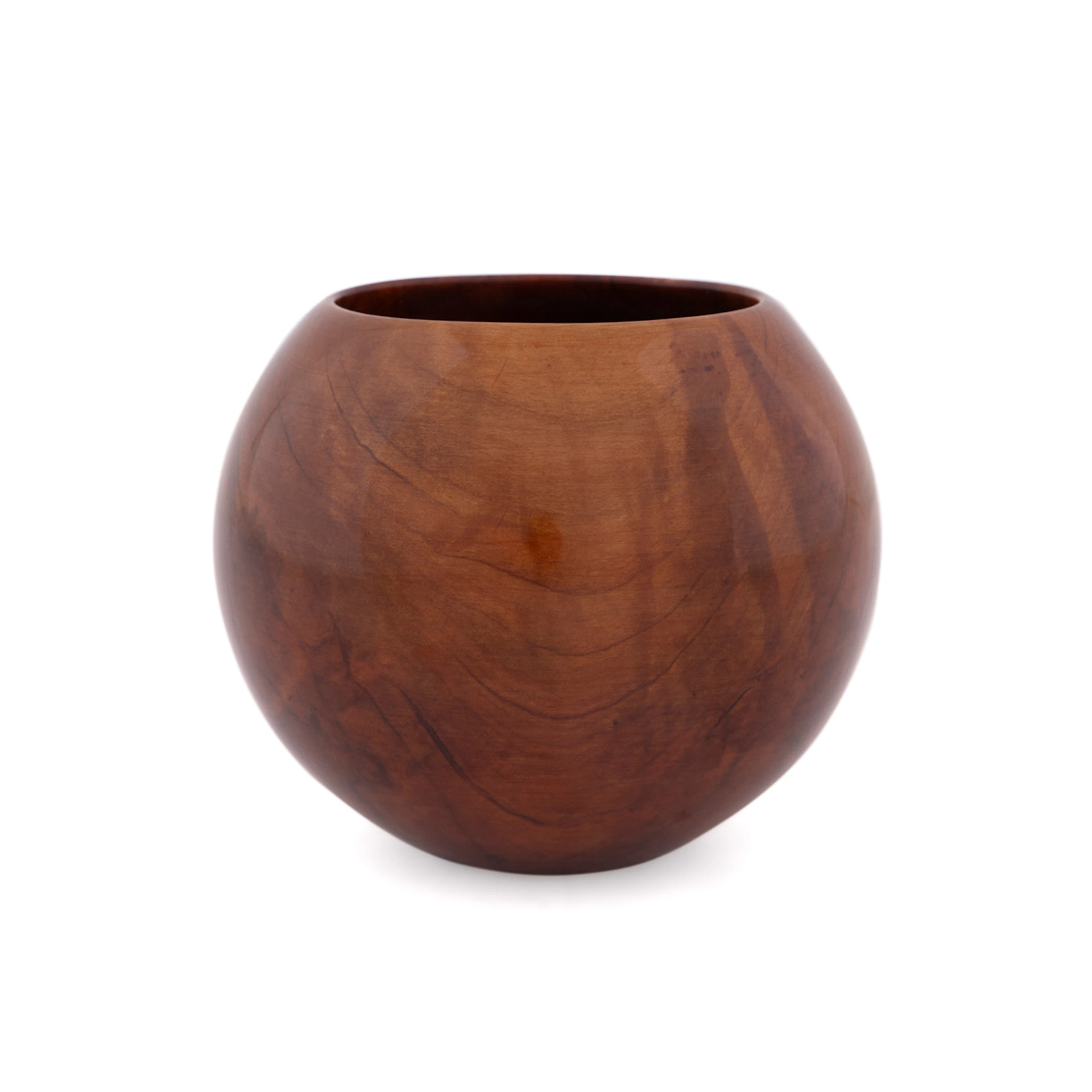 Philip Moulthrop, Turned Burled Wild Cherry Bowl