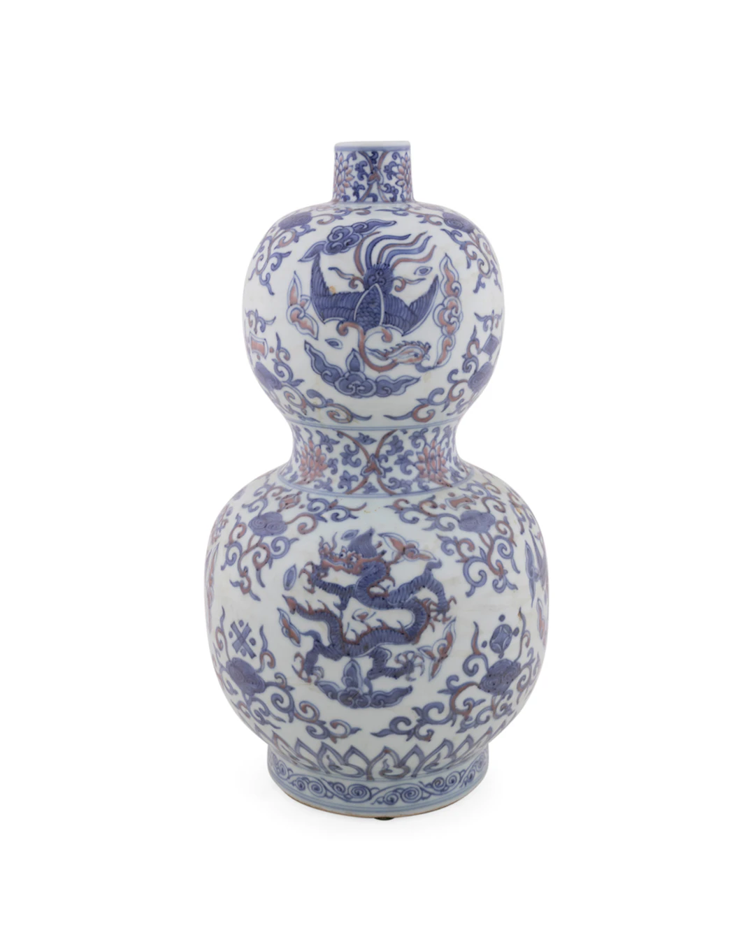 Ming Dynasty Longqing Period Double Gourd Vase