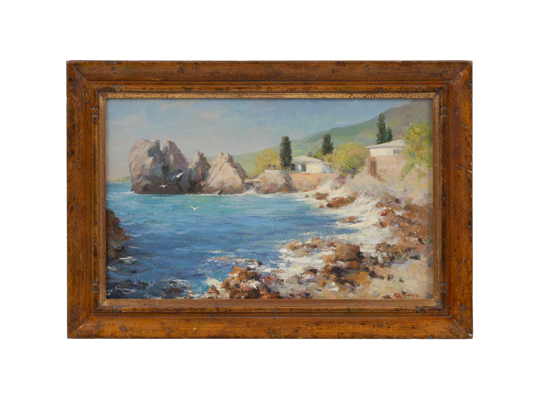 A. Kosnichev, Rocky Shore, 2003, O/C