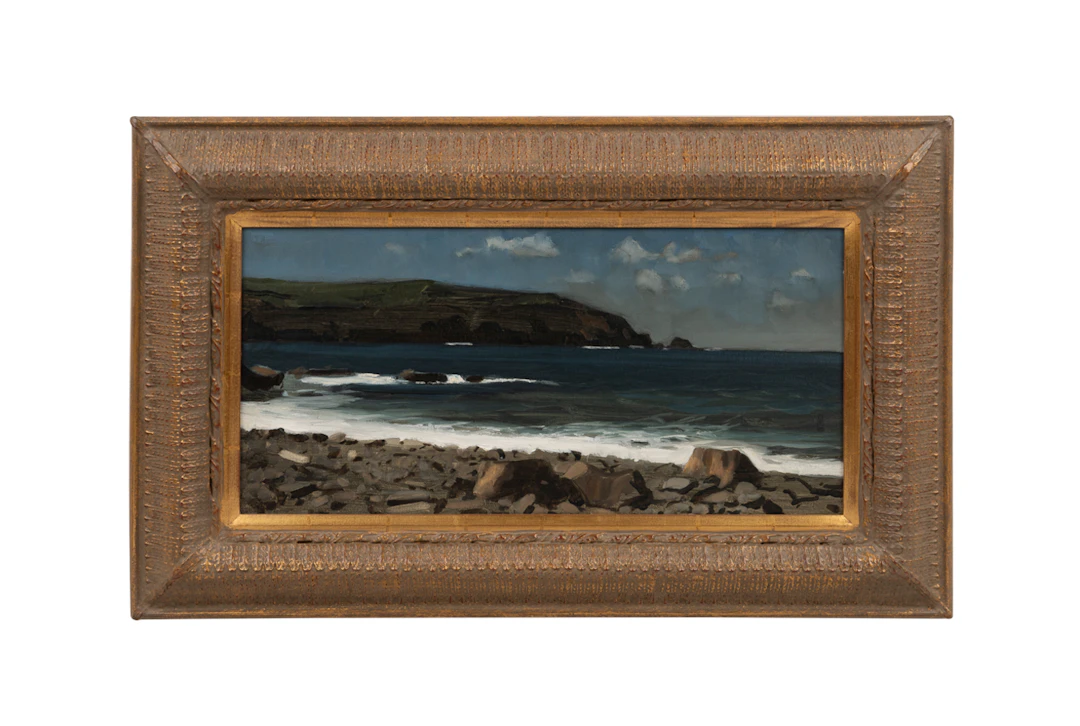 John Court, Rocky Shore, 20th/21st C., O/C