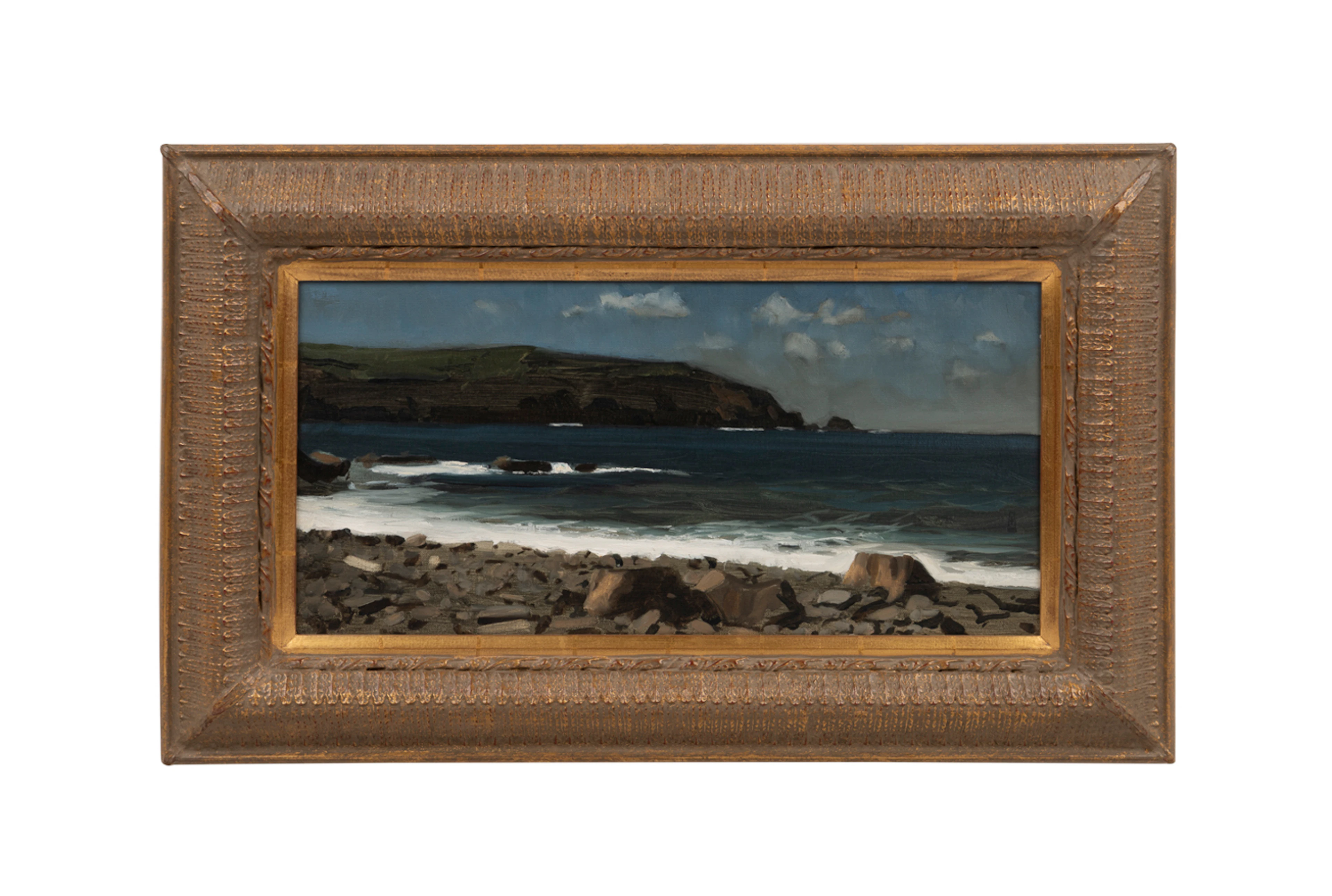 John Court, Rocky Shore, 20th/21st C., O/C