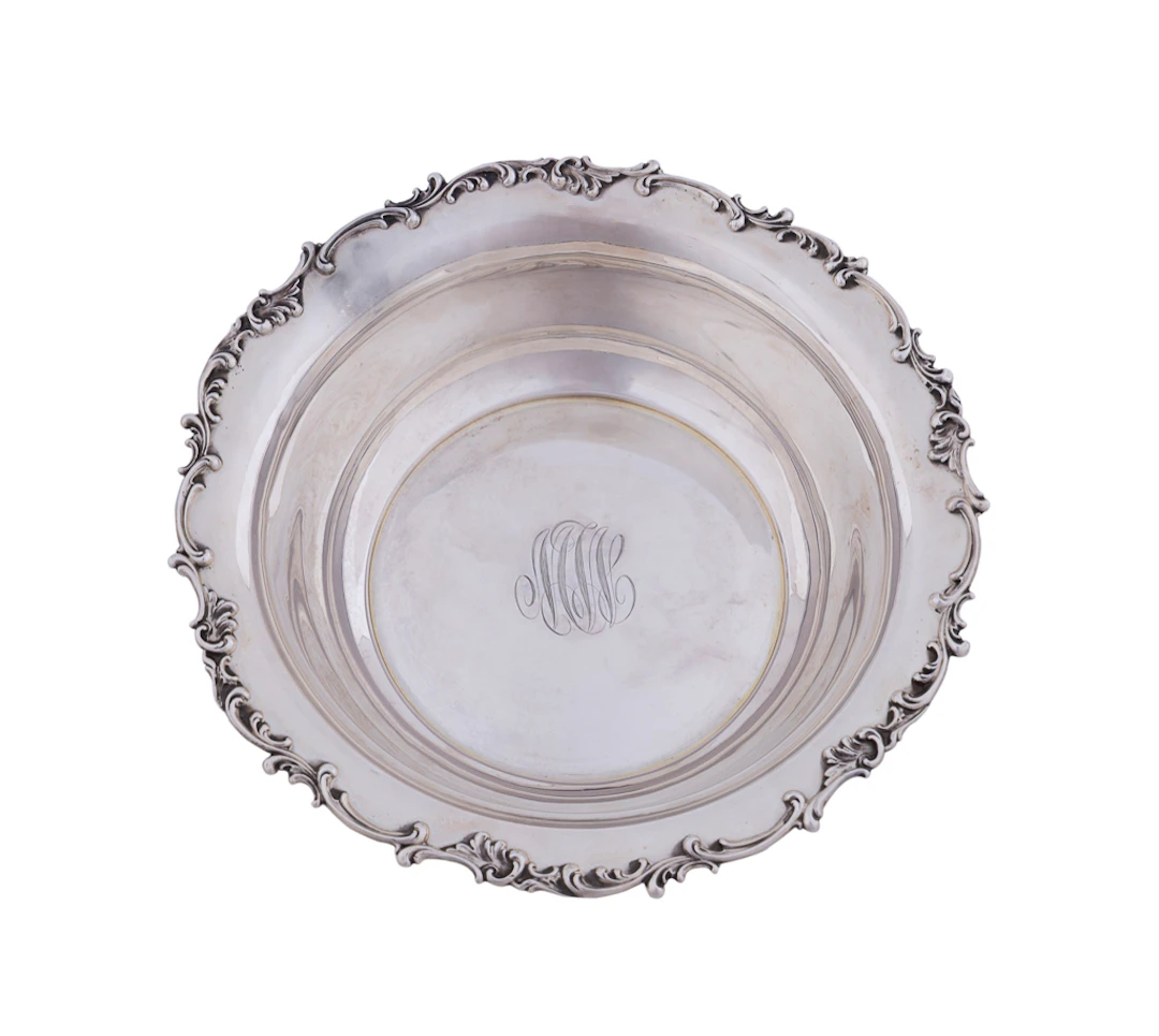 Mauser Sterling Silver Vegetable Bowl, Late 19th to Early 20th Century