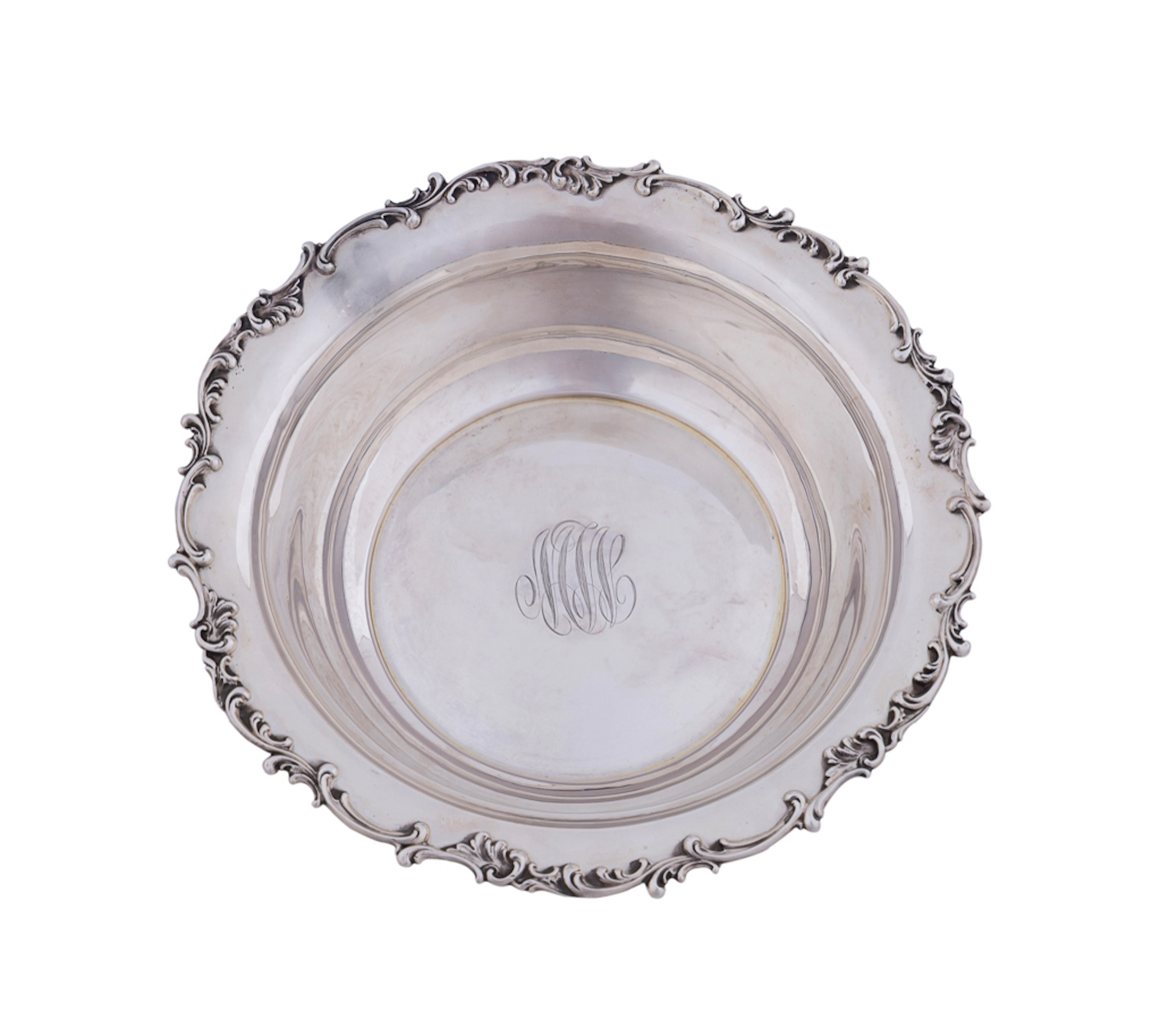 Mauser Sterling Silver Vegetable Bowl, Late 19th to Early 20th Century