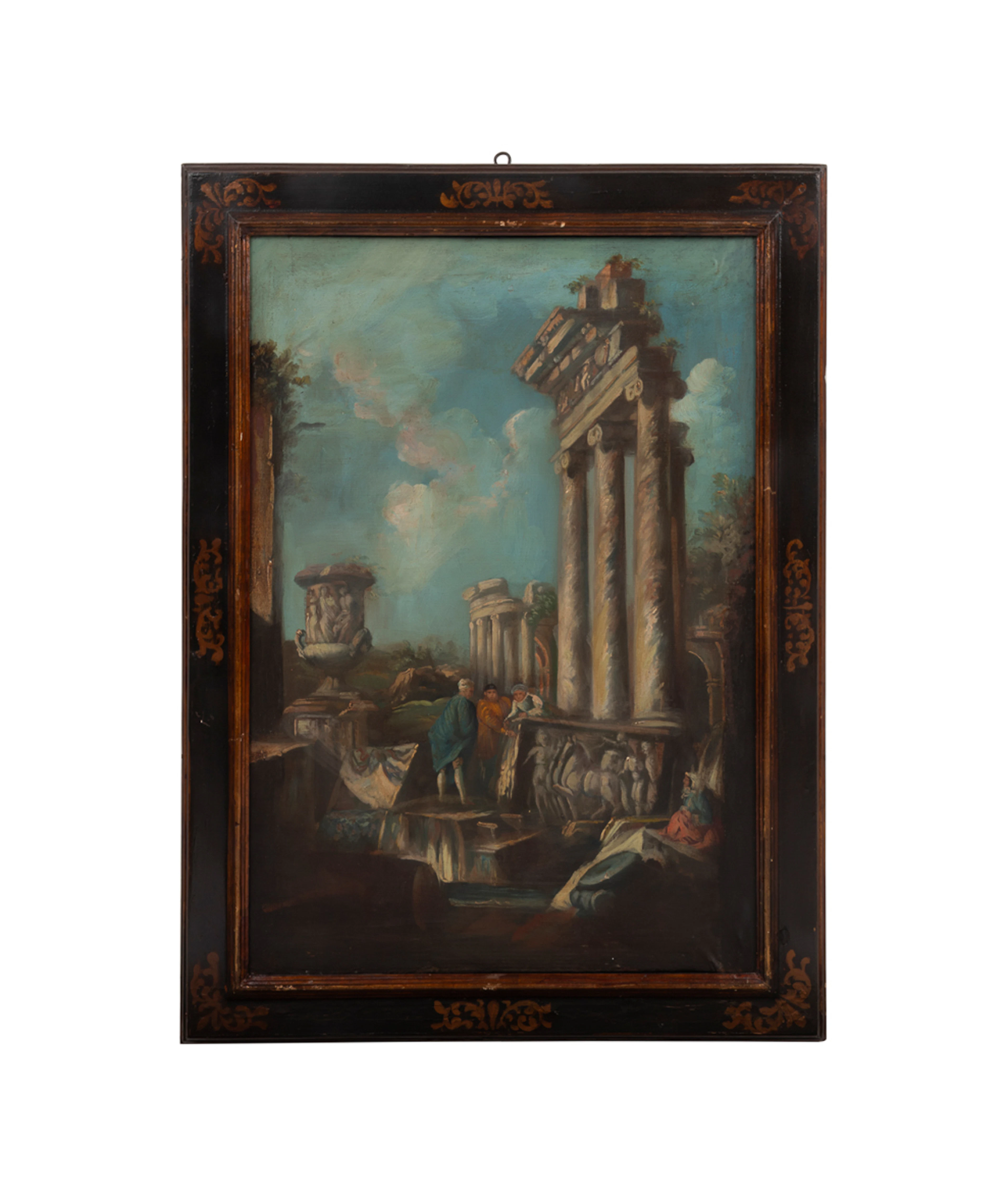 Italian School, Capriccio, 19th C., O/C