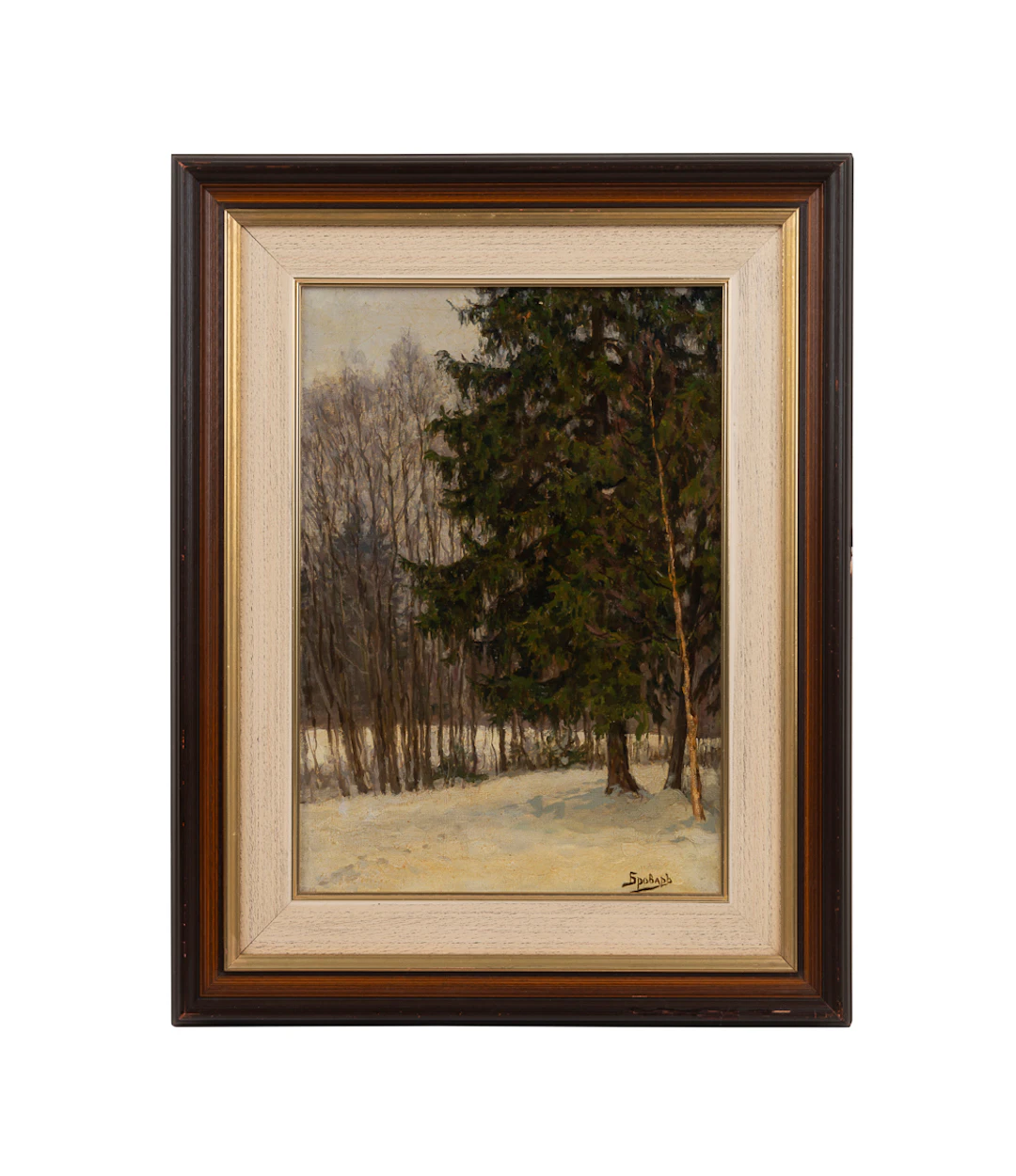 Brovar, Birch Trees in Winter, 19th/20th C.