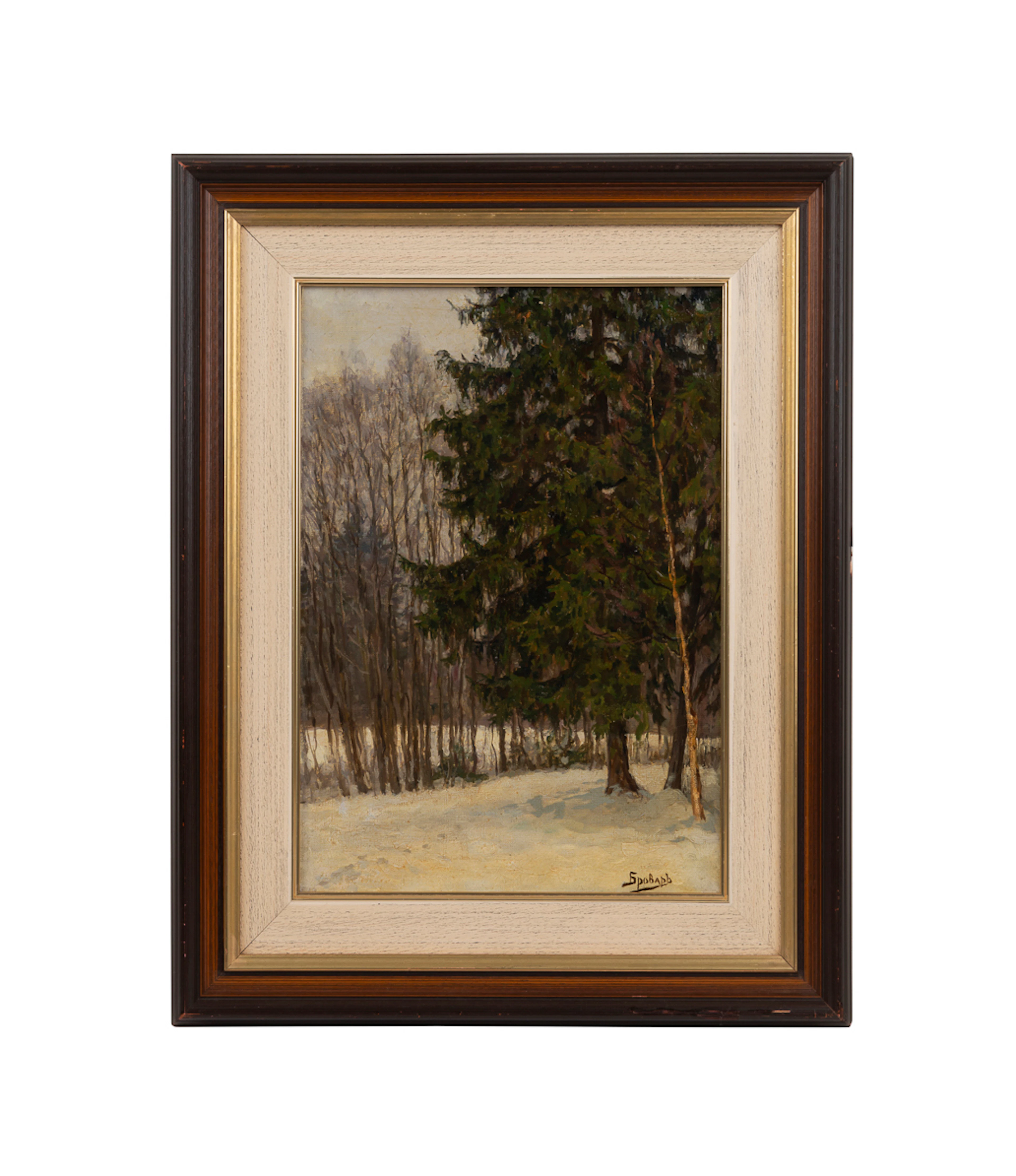 Brovar, Birch Trees in Winter, 19th/20th C.