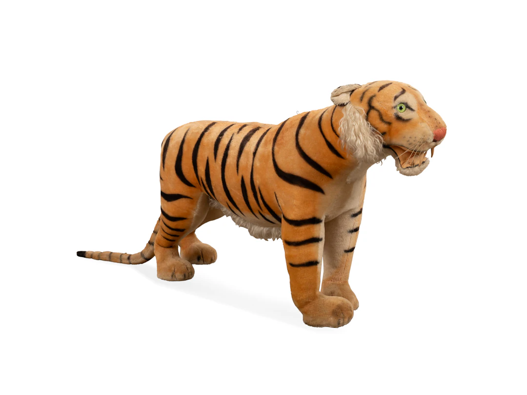 Steiff Retail Store Display Tiger, C. 1950
