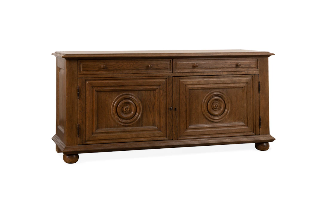 Paul Ferrante Walnut "Sunset" Buffet