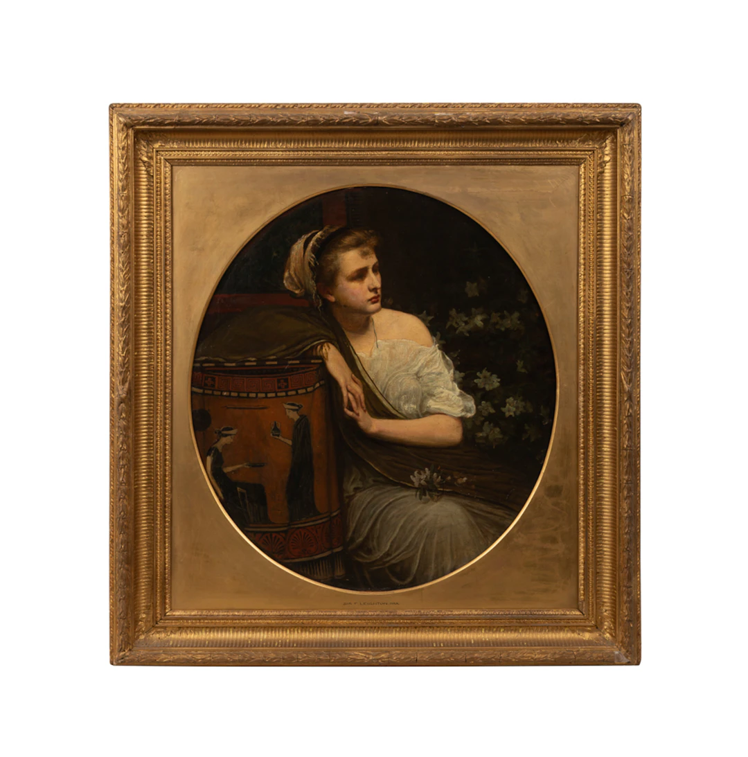 Leighton (Sch.), Woman in Classical Dress, 19th C