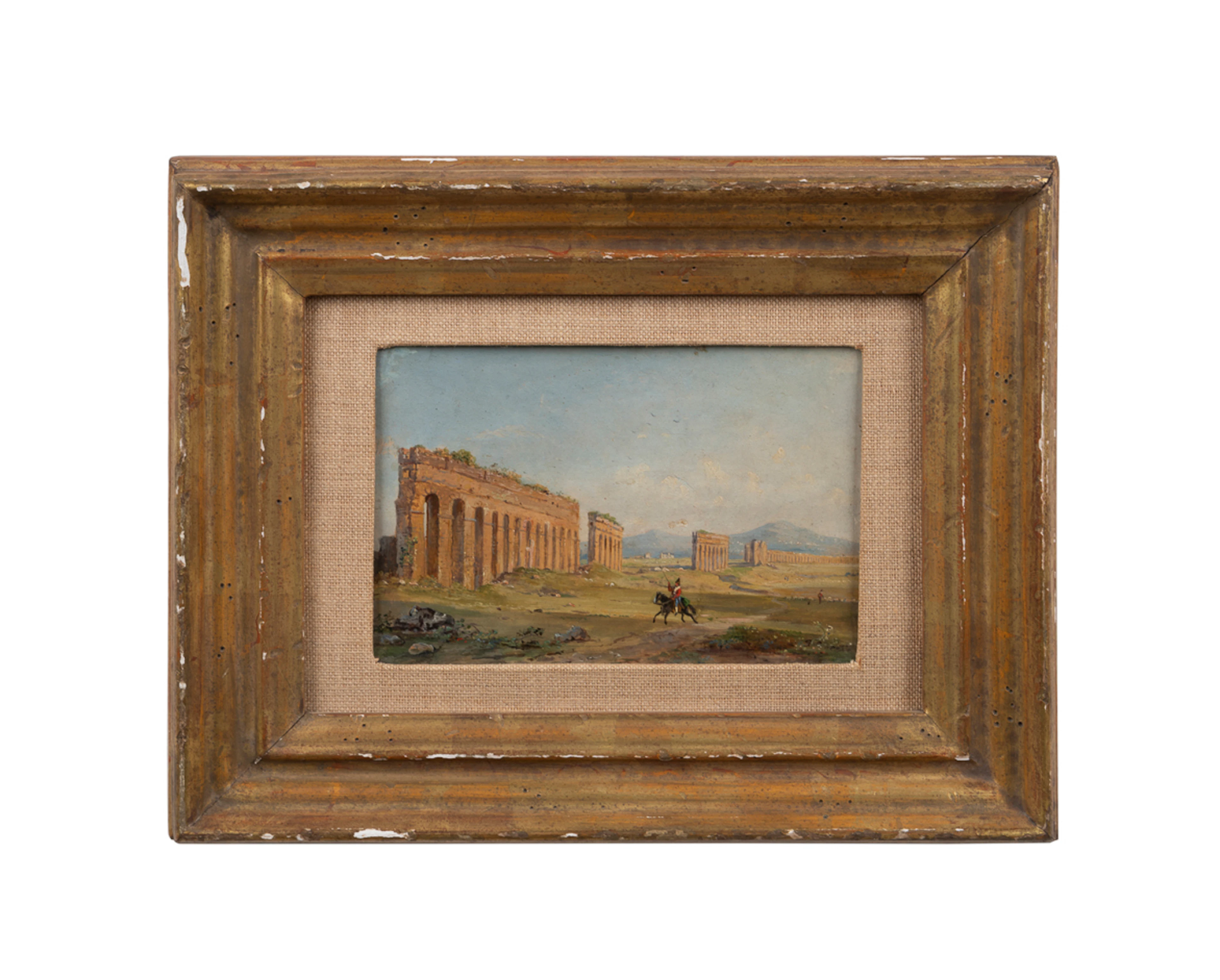 J. G. Strutt, "Claudian Aqueduct, Rome", 1840
