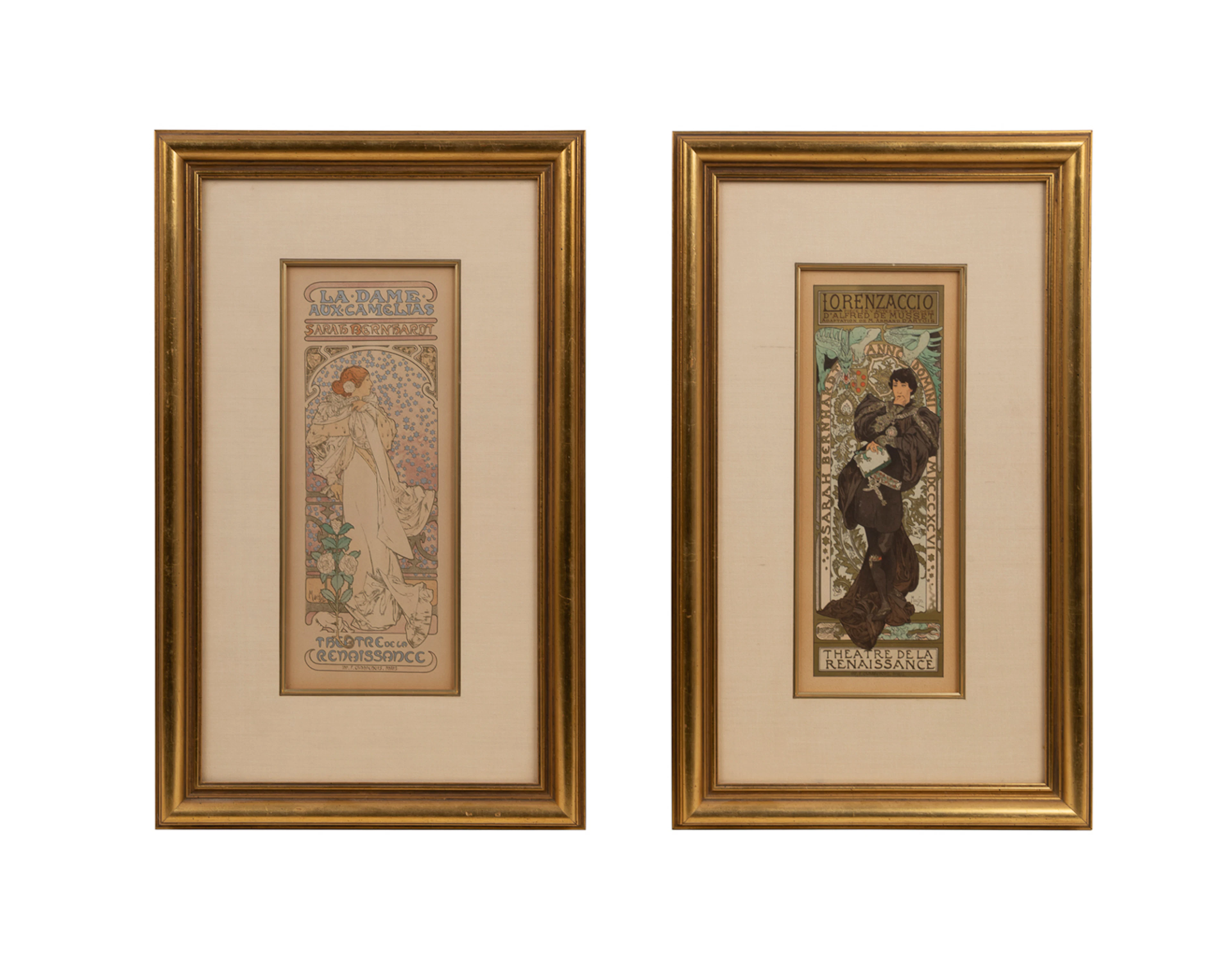 Alphonse Mucha, Two Les Maitres de l'Affiche Lith