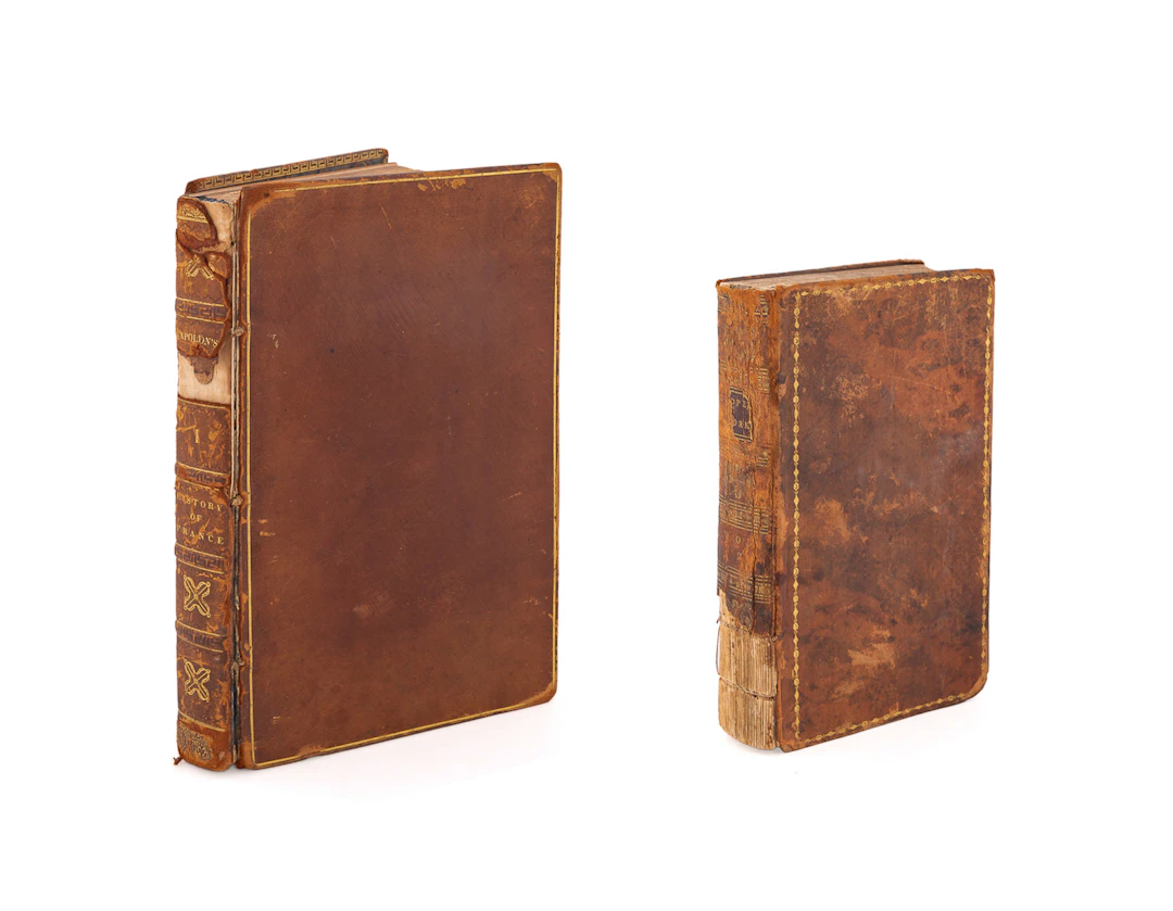 Two Books, Signed Monroe, Monroe-Robinson Family Provenance