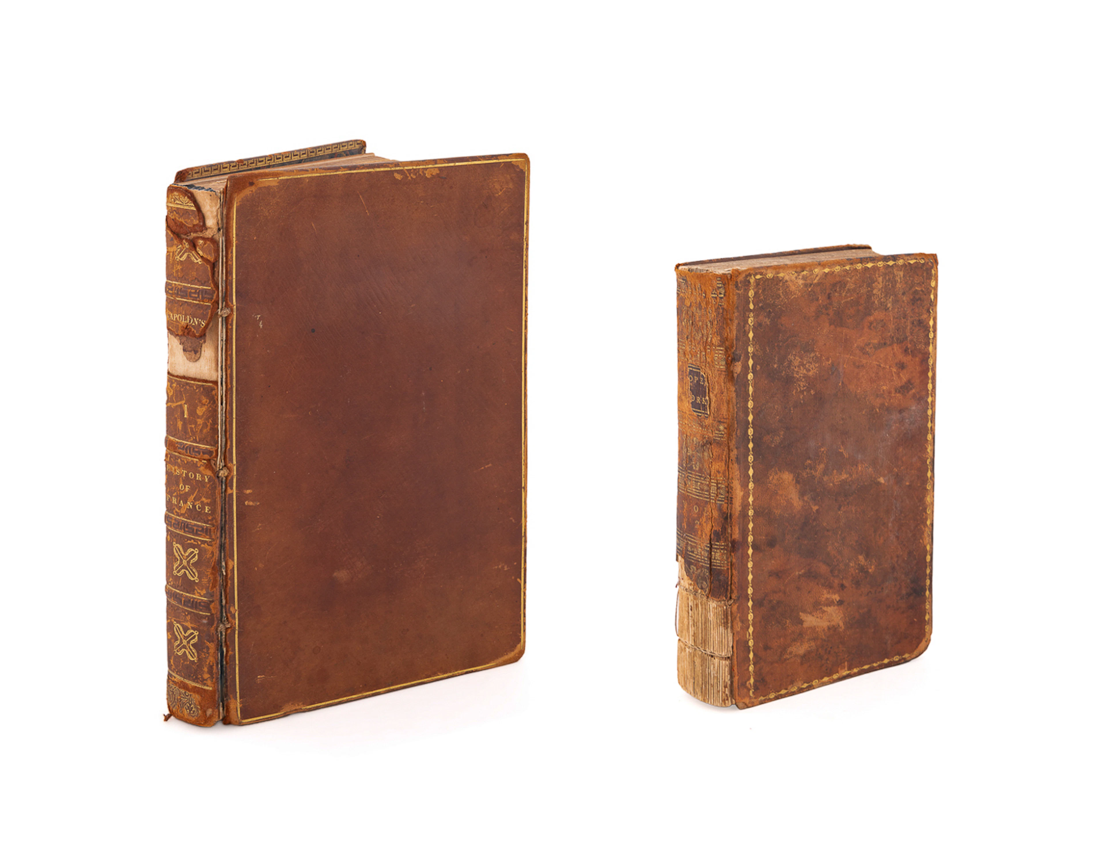 Two Books, Signed Monroe, Monroe-Robinson Family Provenance