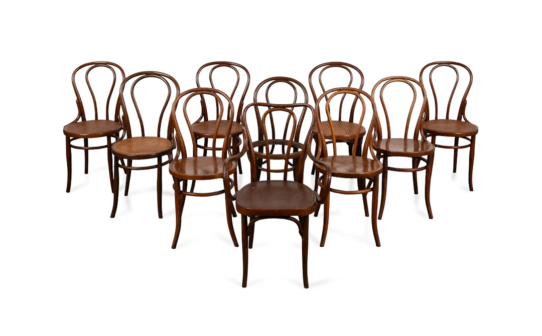 10 Bentwood Chairs, Jacob & Josef Kohn