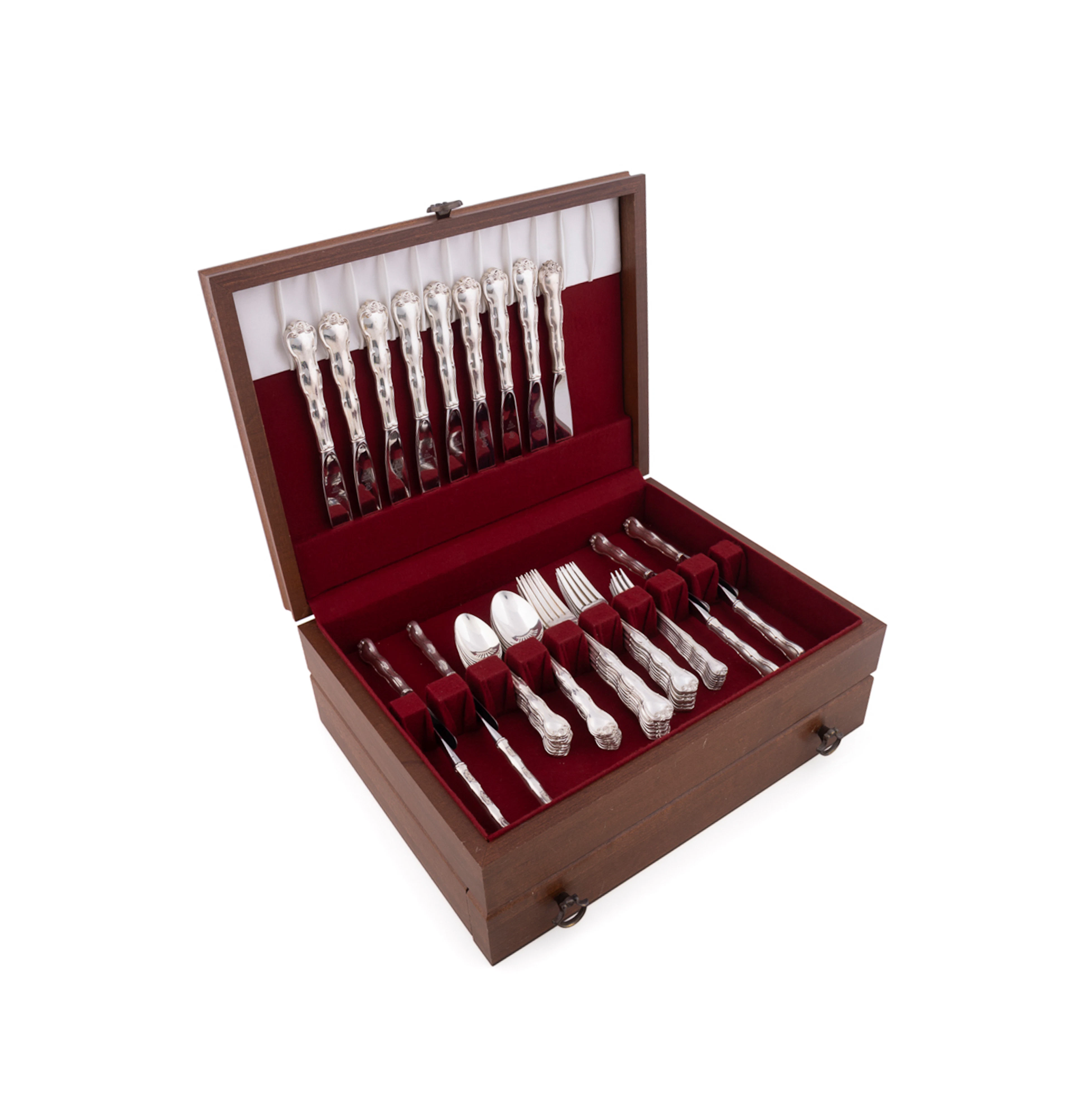 Gorham, "Rondo" Sterling Silver Flatware for 8