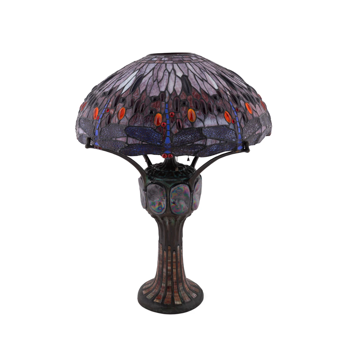 Tiffany Studios (after) Dragonfly Table Lamp