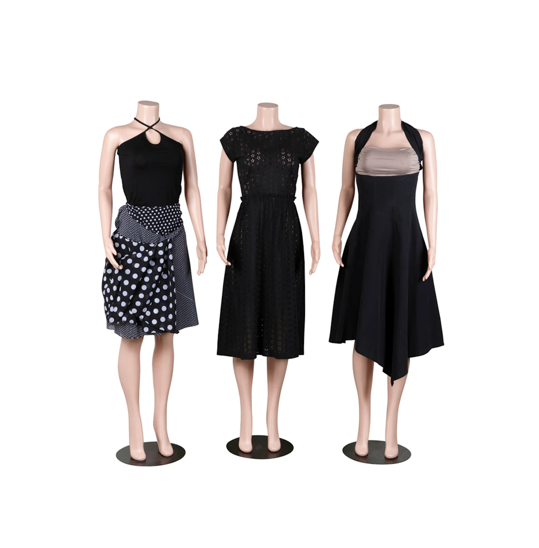 Comme des Garcons B&W Clothing Group of Three