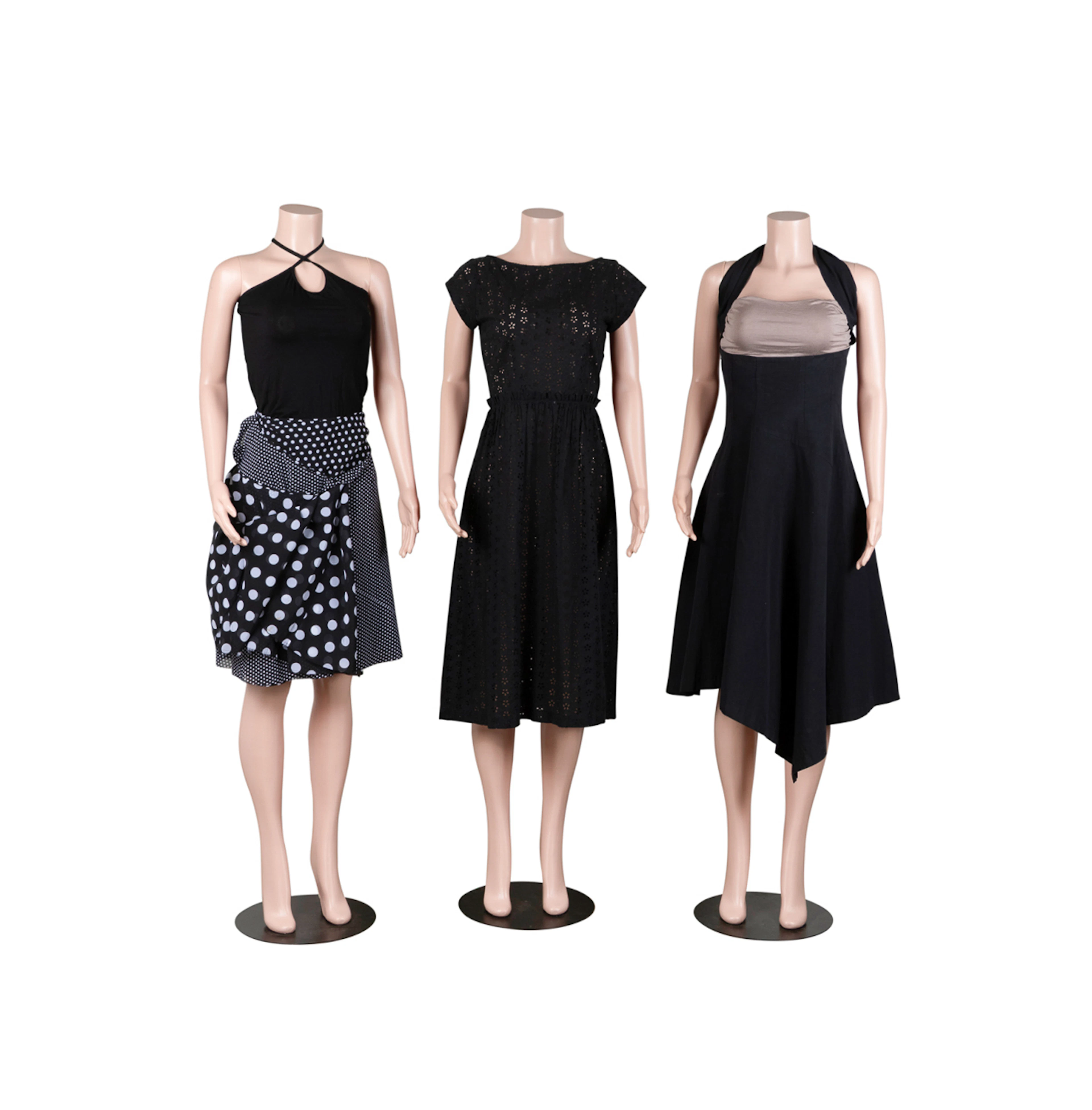 Comme des Garcons B&W Clothing Group of Three