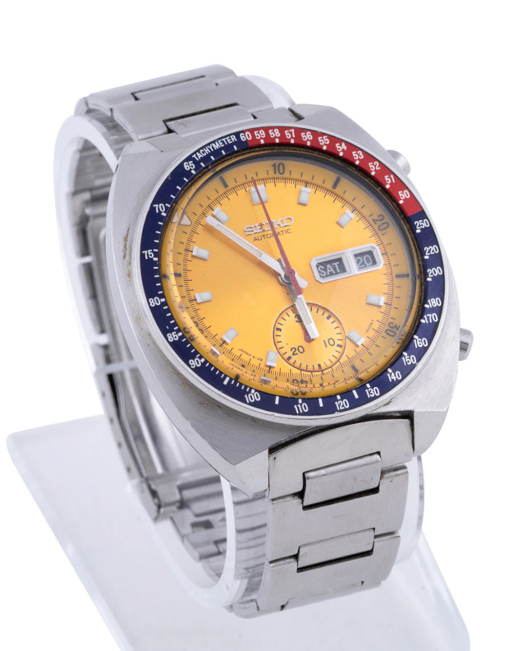 Seiko, "Pogue" Stainless Watch, Ref. 6139-6005