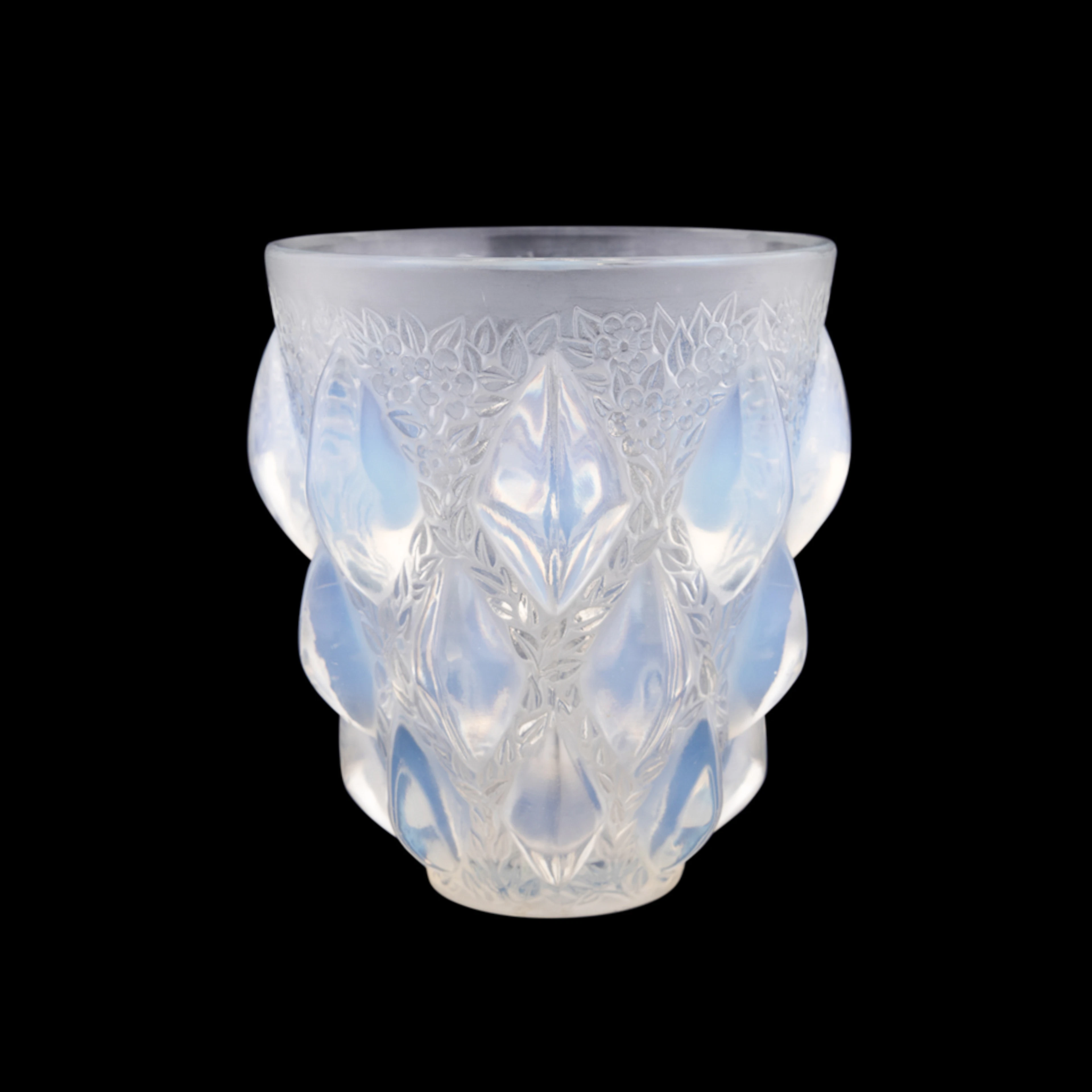 Rene Lalique "Rampillon" Vase, Model No. 991