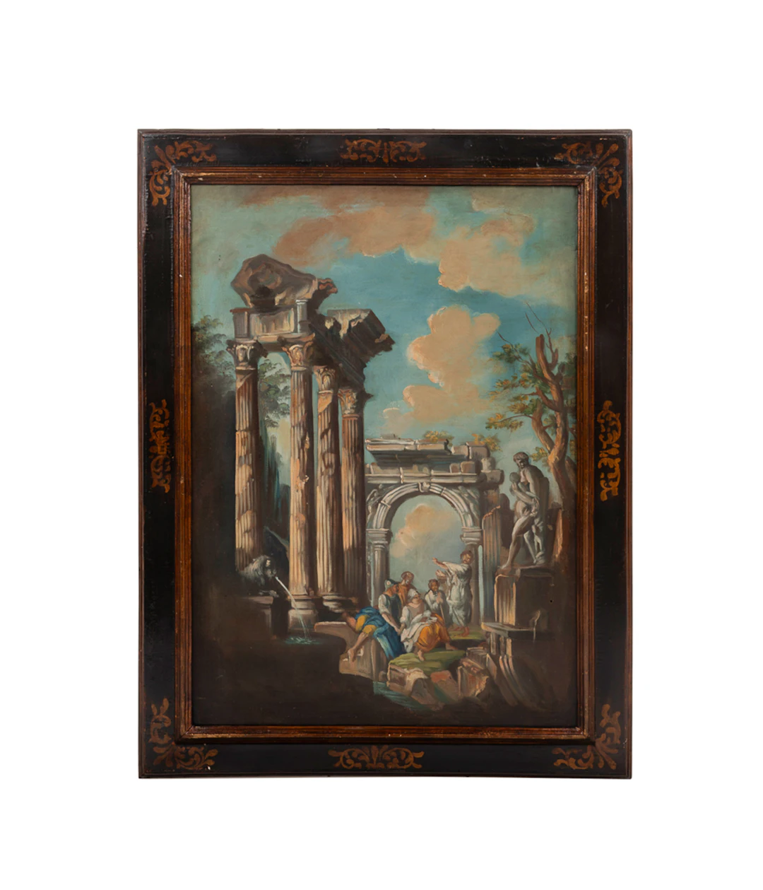Italian School, Capriccio, 19th C., O/C
