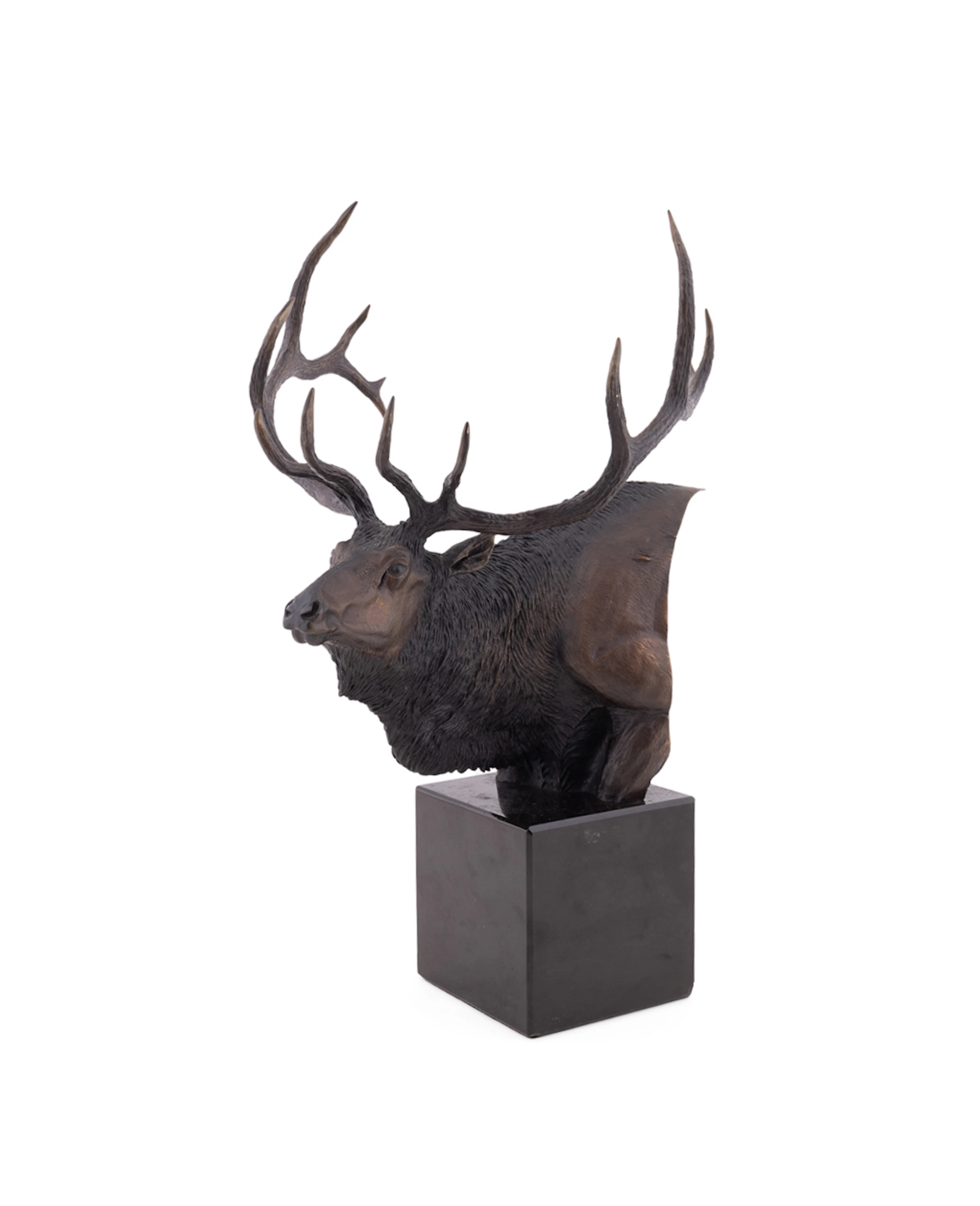 Fred J. Boyer, "Trophy Bull" 1989 Bronze, 16/50
